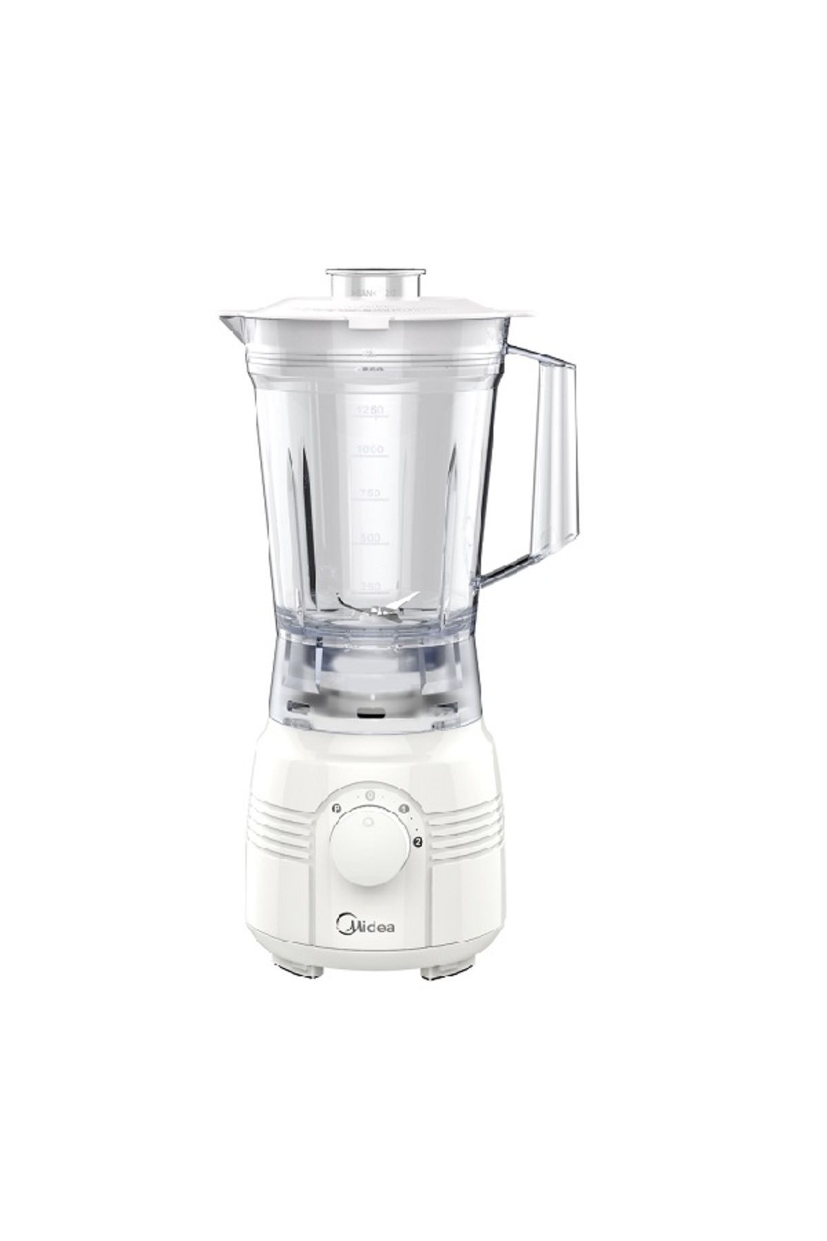 Midea-Blender | 400W | 2 Speeds + Pulse | White | With Miller | Bl2516Ag | 1 Year Warranty 1