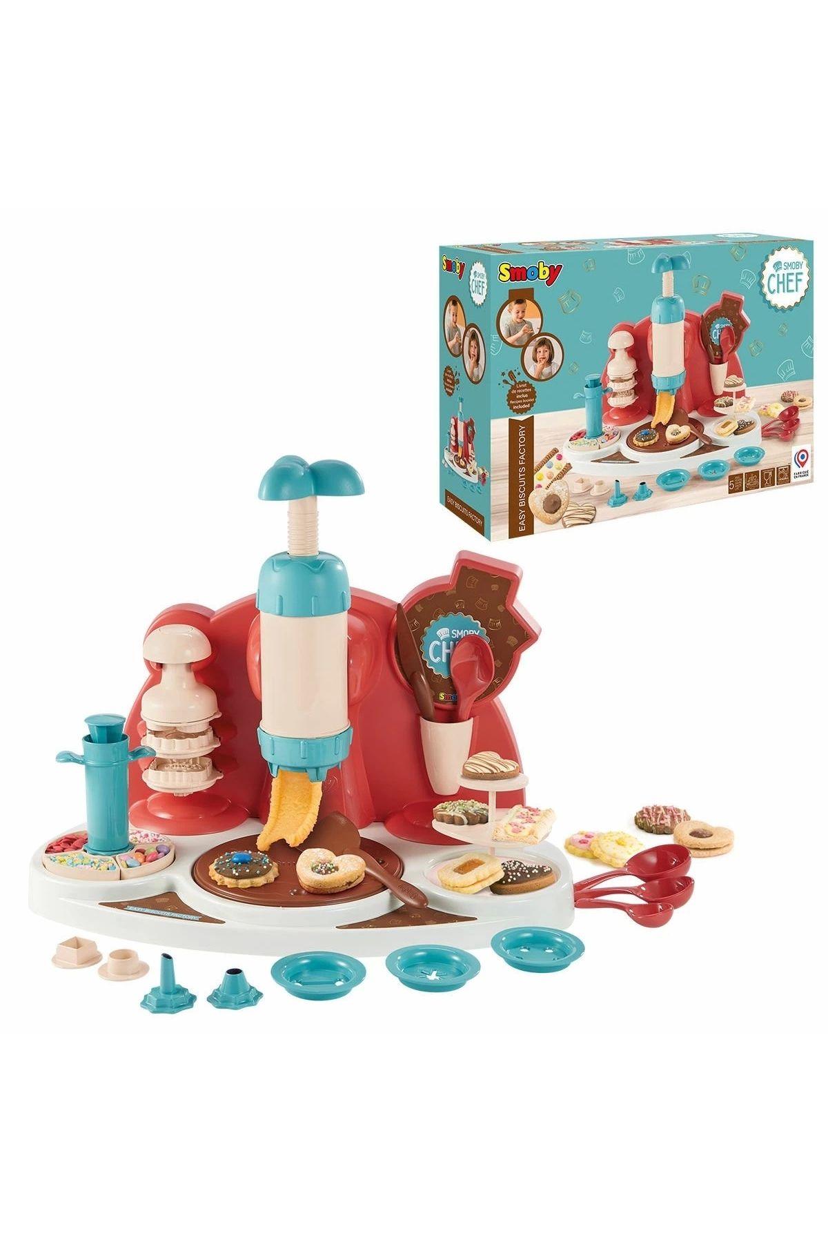 CRONDER 7600312117 Smoby Chef Bisküvi Fabrikası