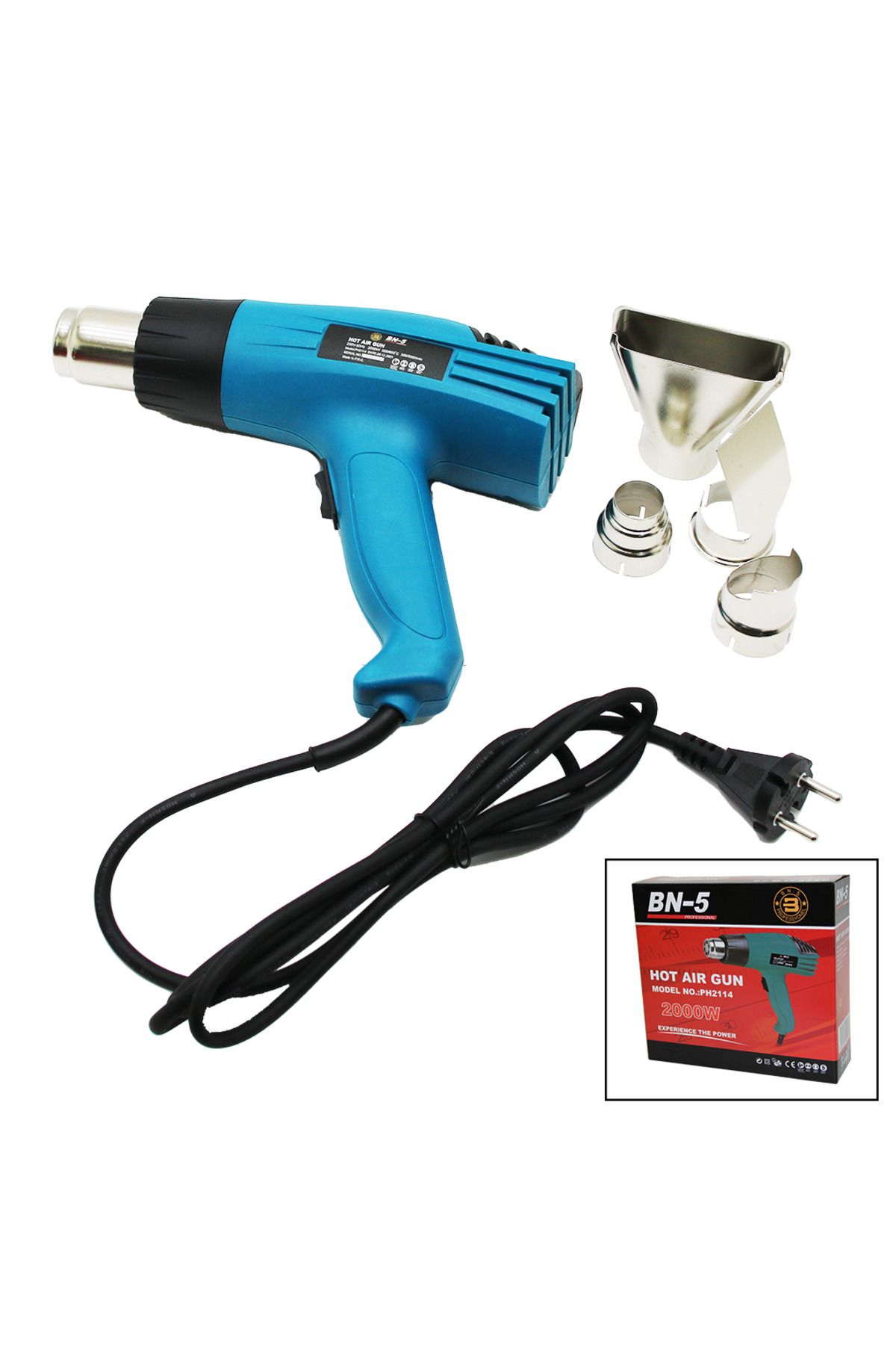 Şeyse Şeyse Şeyse Şeyse PH-2114 HOT AIR GUN SICAK HAVA MAKİNASI (4390)