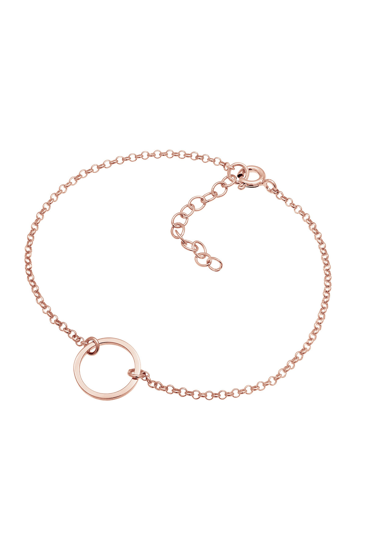 ELLI-Armband Frau Basic Circle Geo Look in 925 Sterling Silber 2