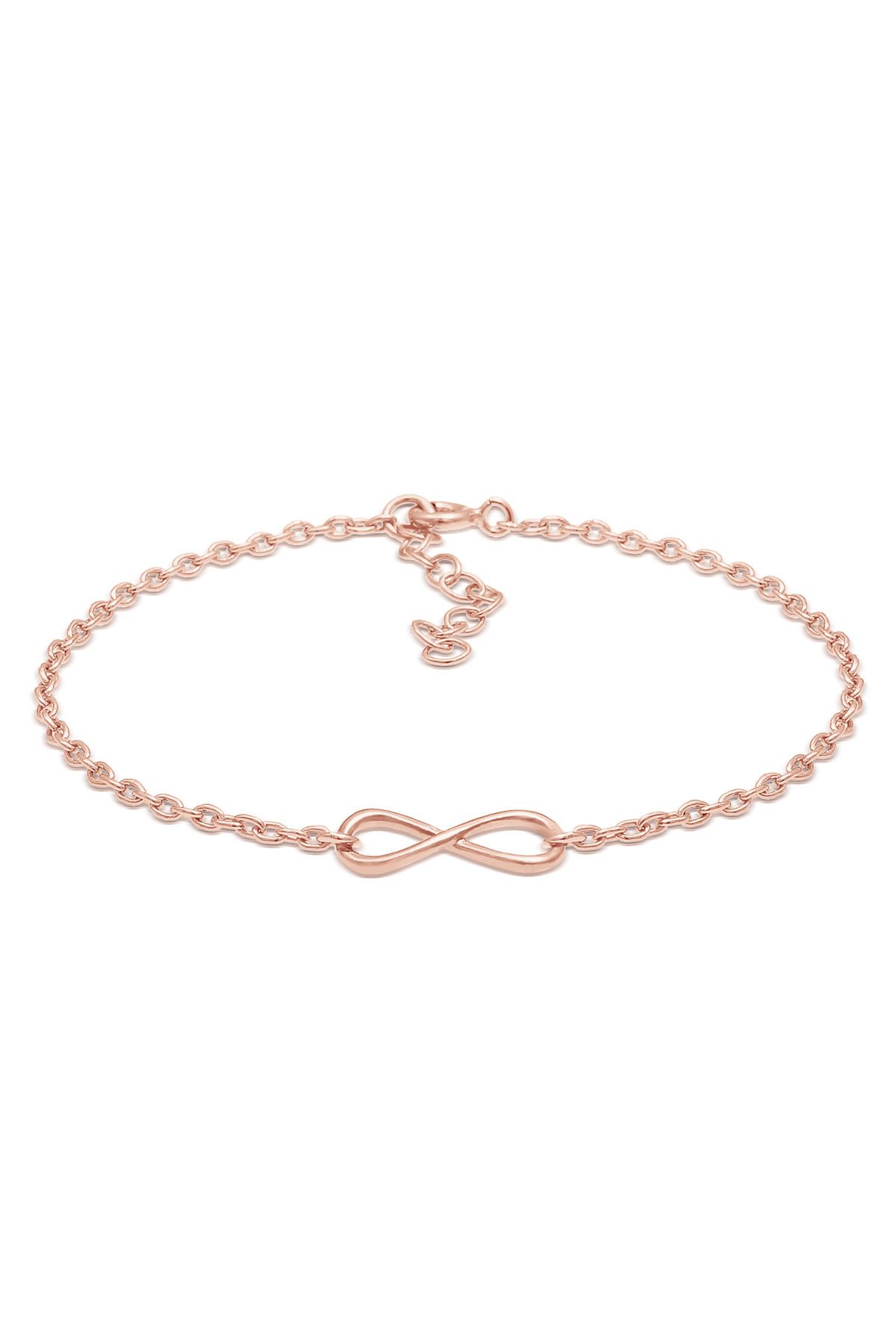 ELLI-Brățară Femeie Simbol Infinit Soft Basic în Argint 925 1