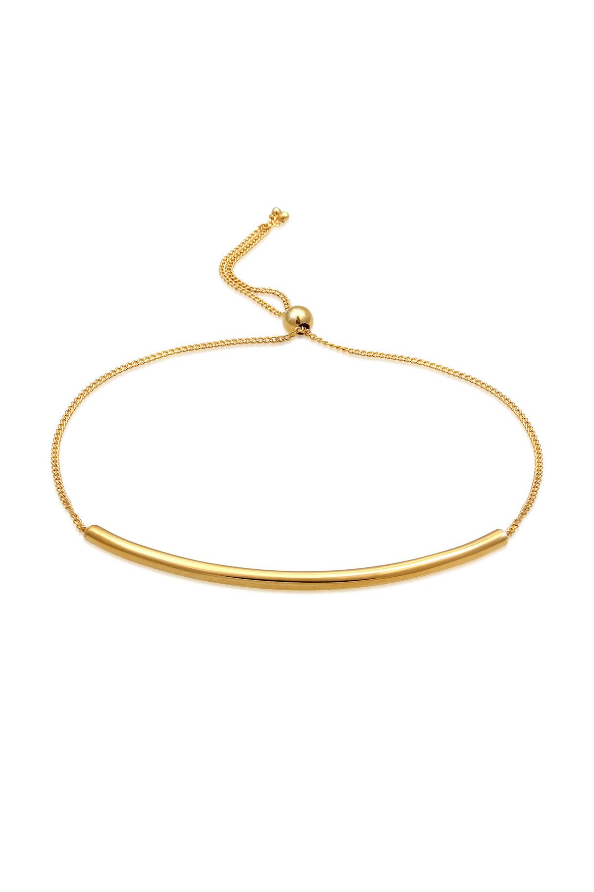 ELLI-Brățară Femei Filigrană Basic Minimal Ajustabilă în Argint 925 1