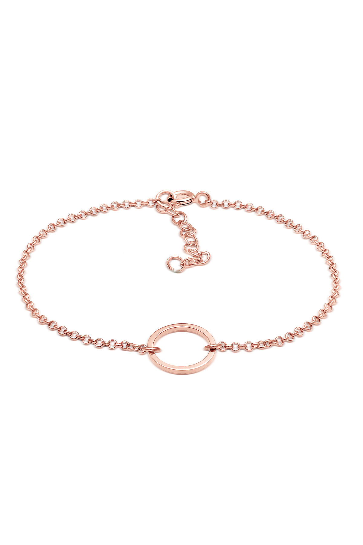 ELLI-Armband Frau Basic Circle Geo Look in 925 Sterling Silber 1