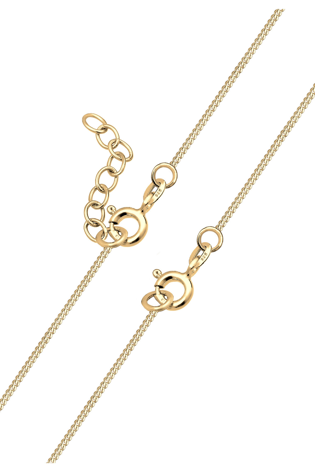 ELLI-Halskette Damen Set Herz Cut-Out Anhänger Mutter Kind Liebe in 925 Sterling Silber rosévergoldet 5