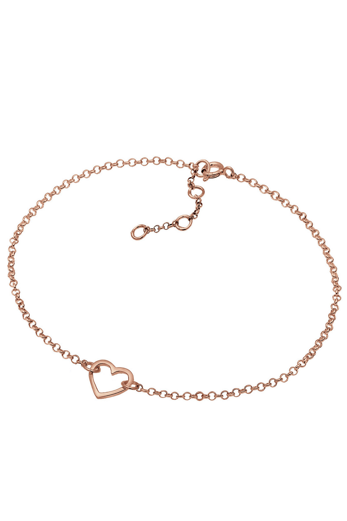 ELLI-Armband Damen Herz Symbol Liebe Filigran in 925 Sterling Silber 2