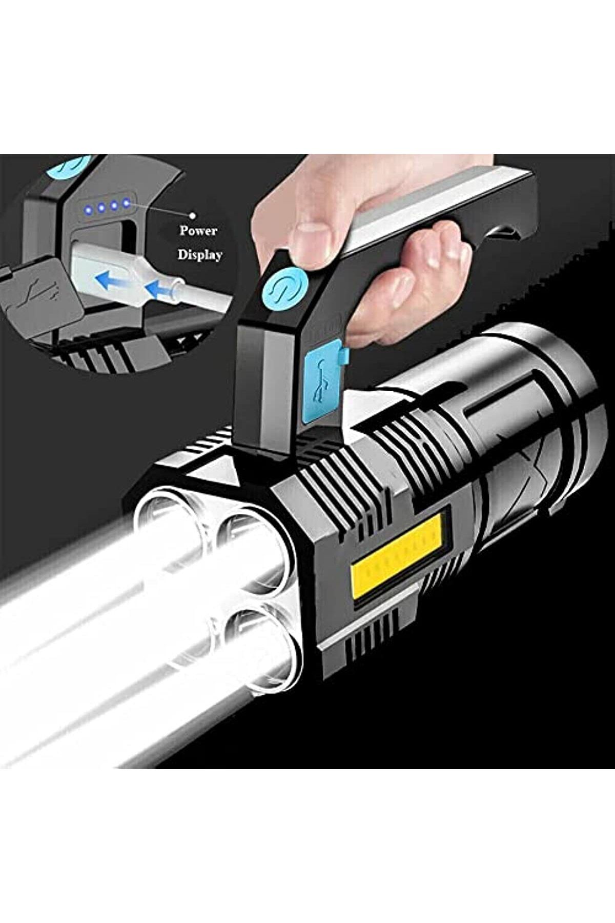 mudikonsept 5W USB Şarjlı El Feneri (4767) - MDE6630-5023