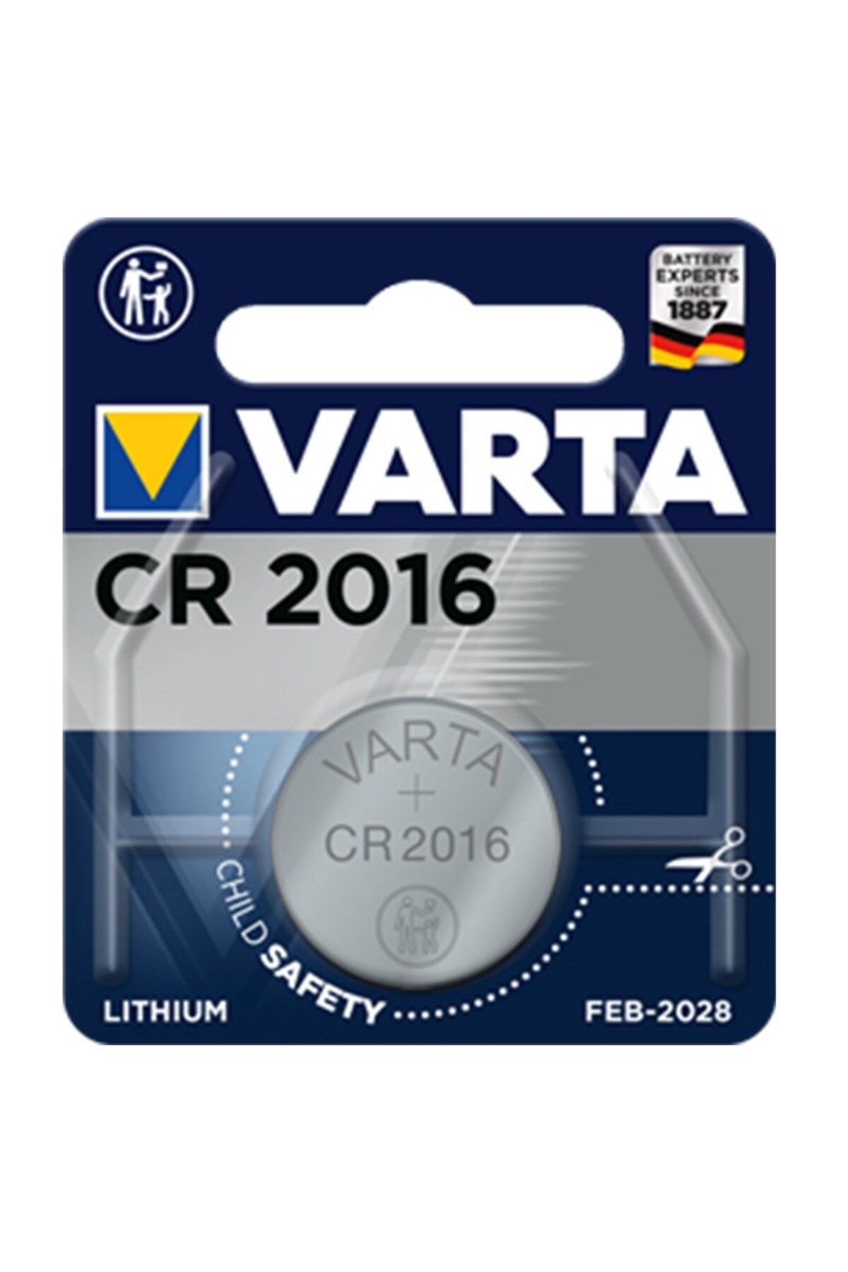 Varta CR2016 LİTYUM PİL (TEKLİ PAKET FİYATI)