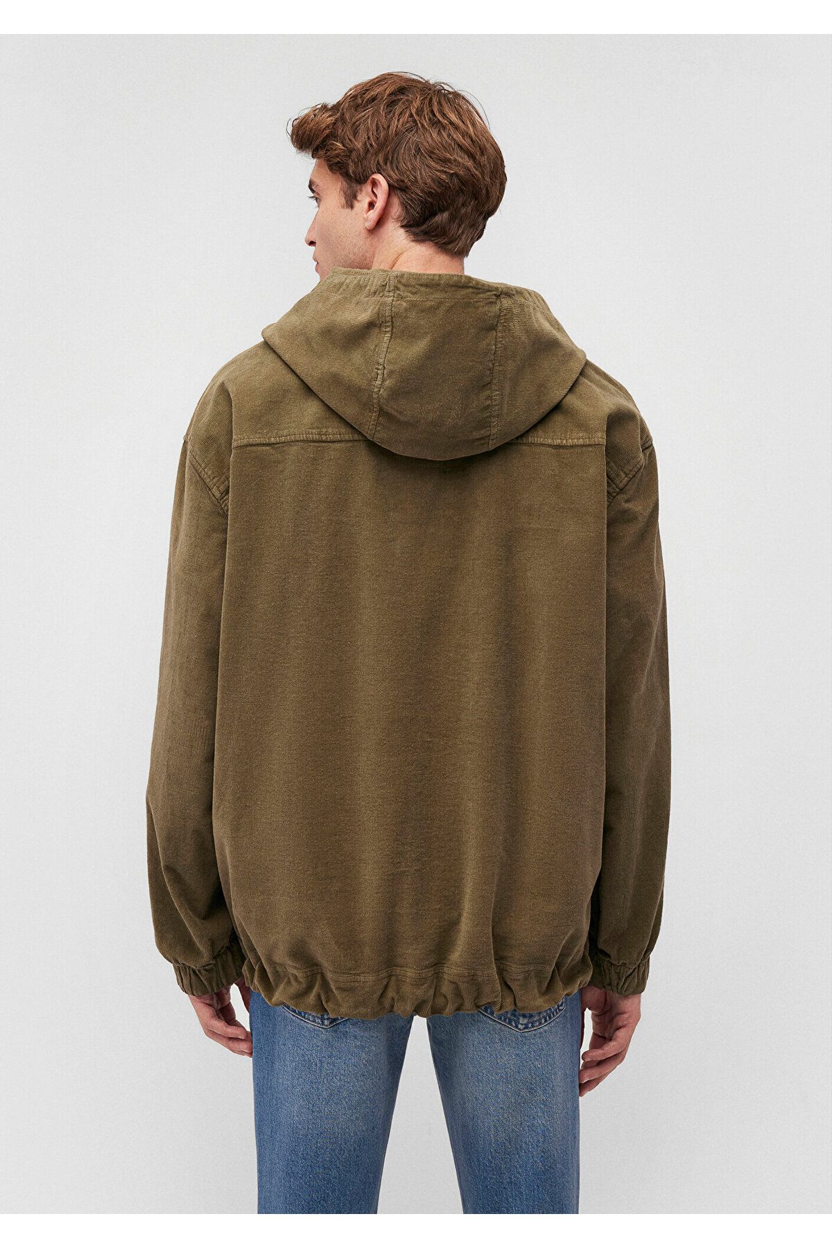 Mavi-Khaki Hooded Oversize Sweatshirt - 0211215 -88487 4