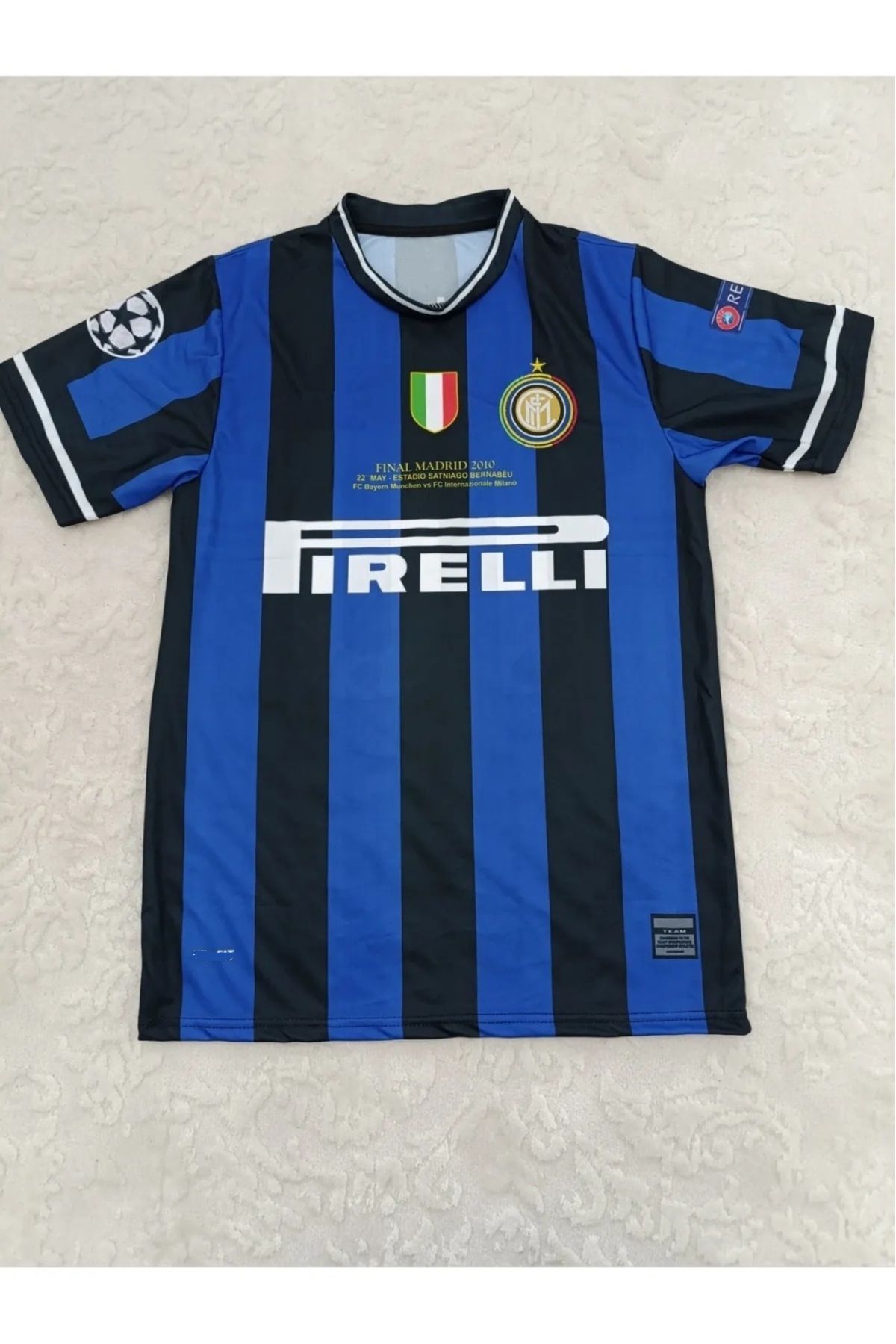 Candy Star-Inter 2010 Madrid - Ricardo Quaresma Finals Jersey T-Shirt 2