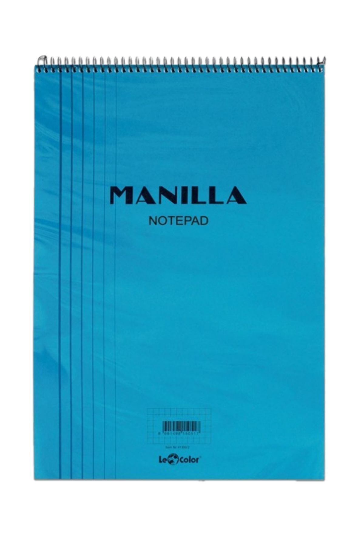 Le Color-Manılla Notepad A5 Striped Blue 1