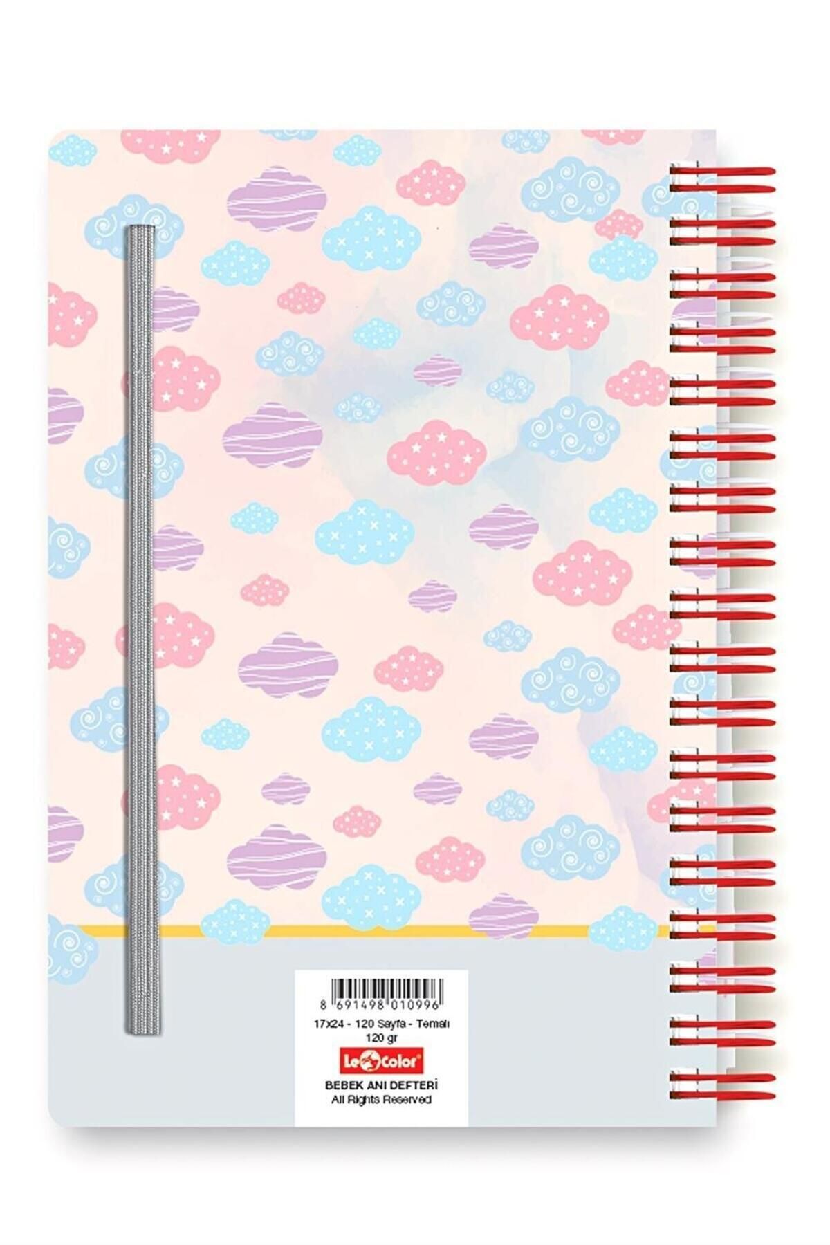 Le Color Bebek Anı Defteri ve Anne Hamile Albümü Pembe fotoğrafı 2 (önizleme)