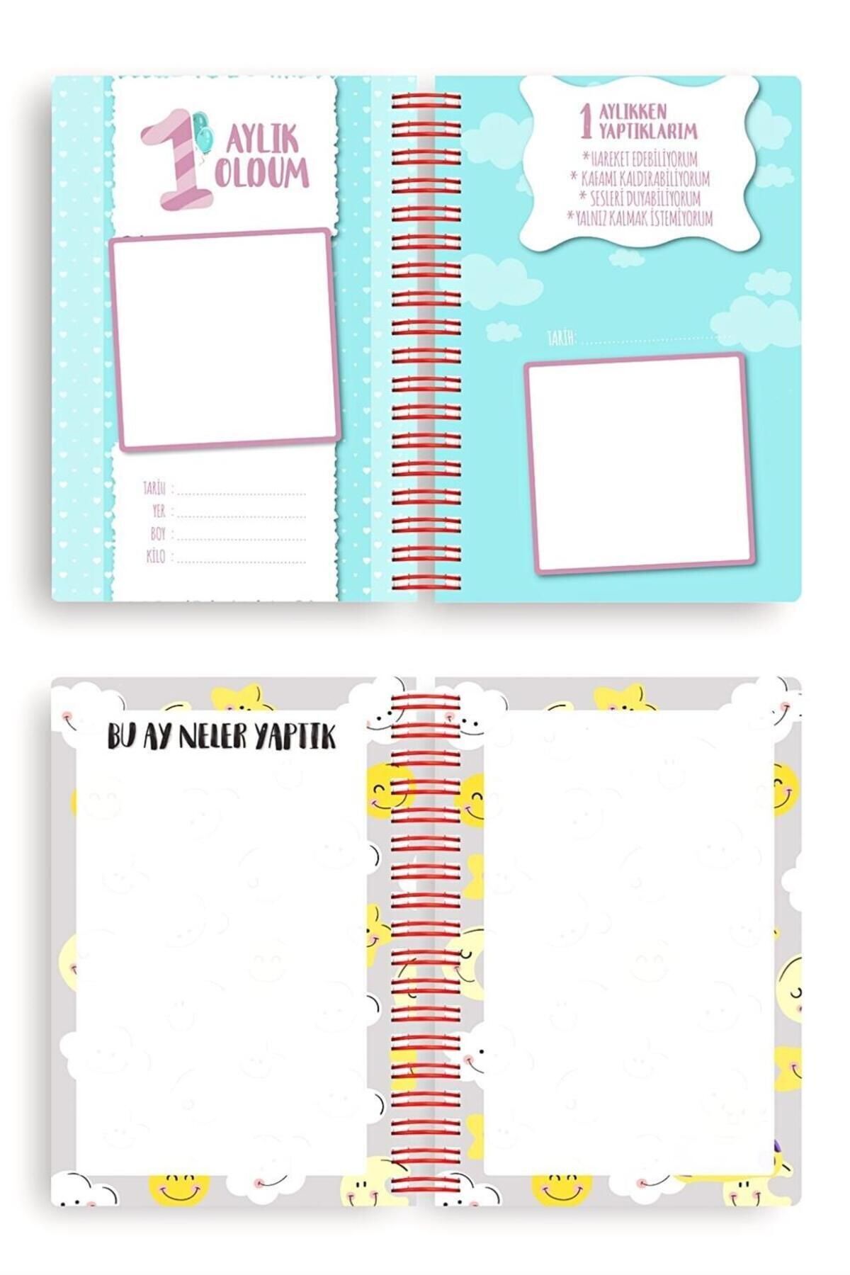 Le Color Bebek Anı Defteri ve Anne Hamile Albümü Pembe fotoğrafı 6 (önizleme)