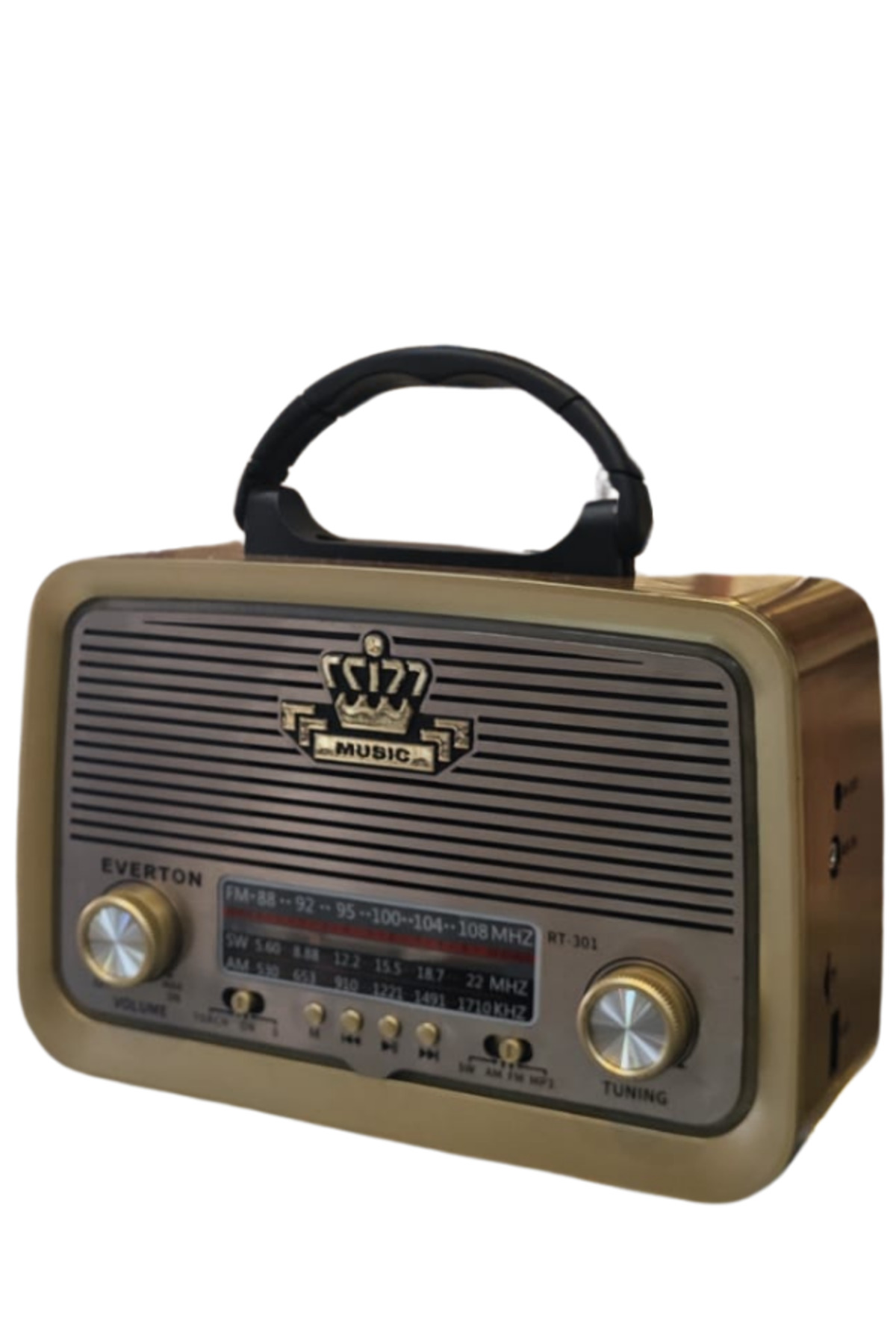 HDD Everton Rt-301 Nostalji Bluetooth Şarjlı Radyo Usb Sd Mp3 Player ...