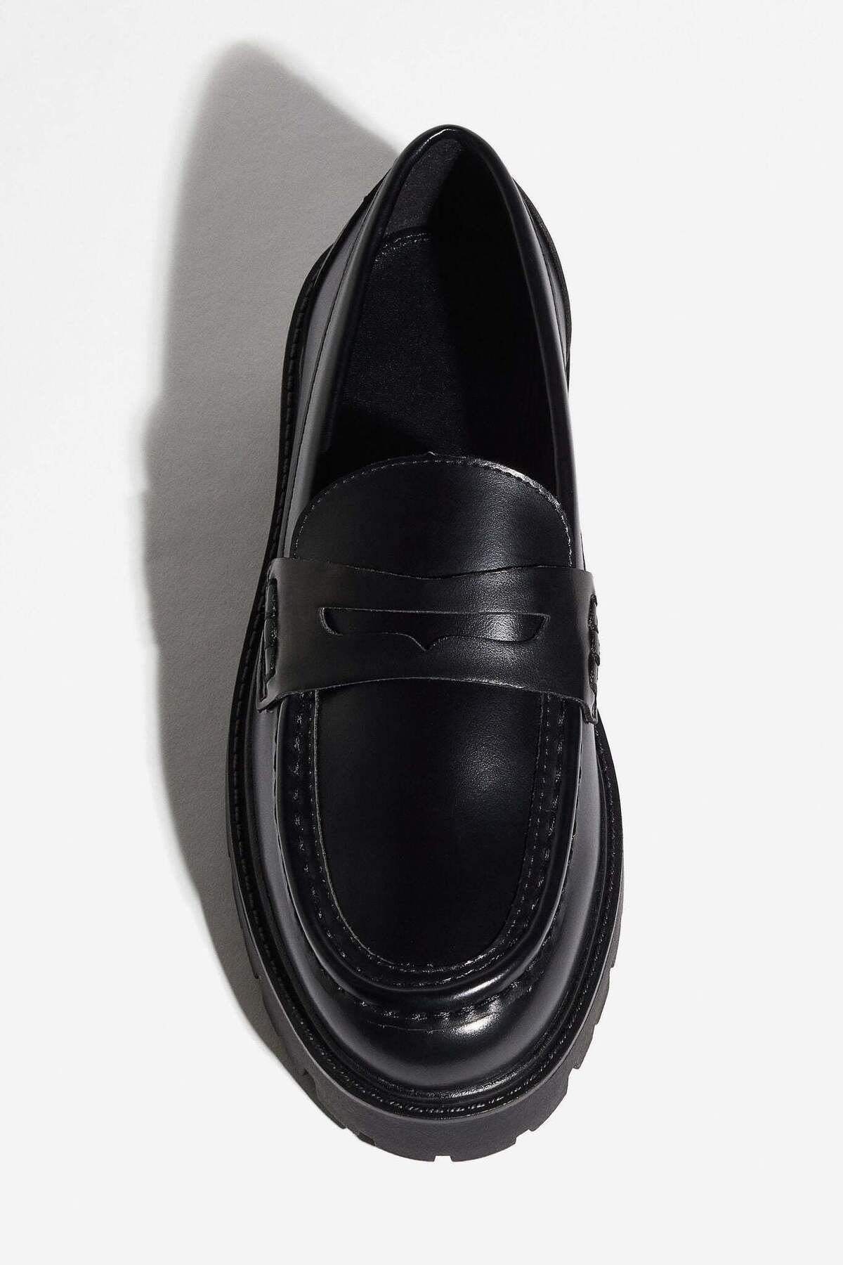 H&M-Chunky black loafers 1