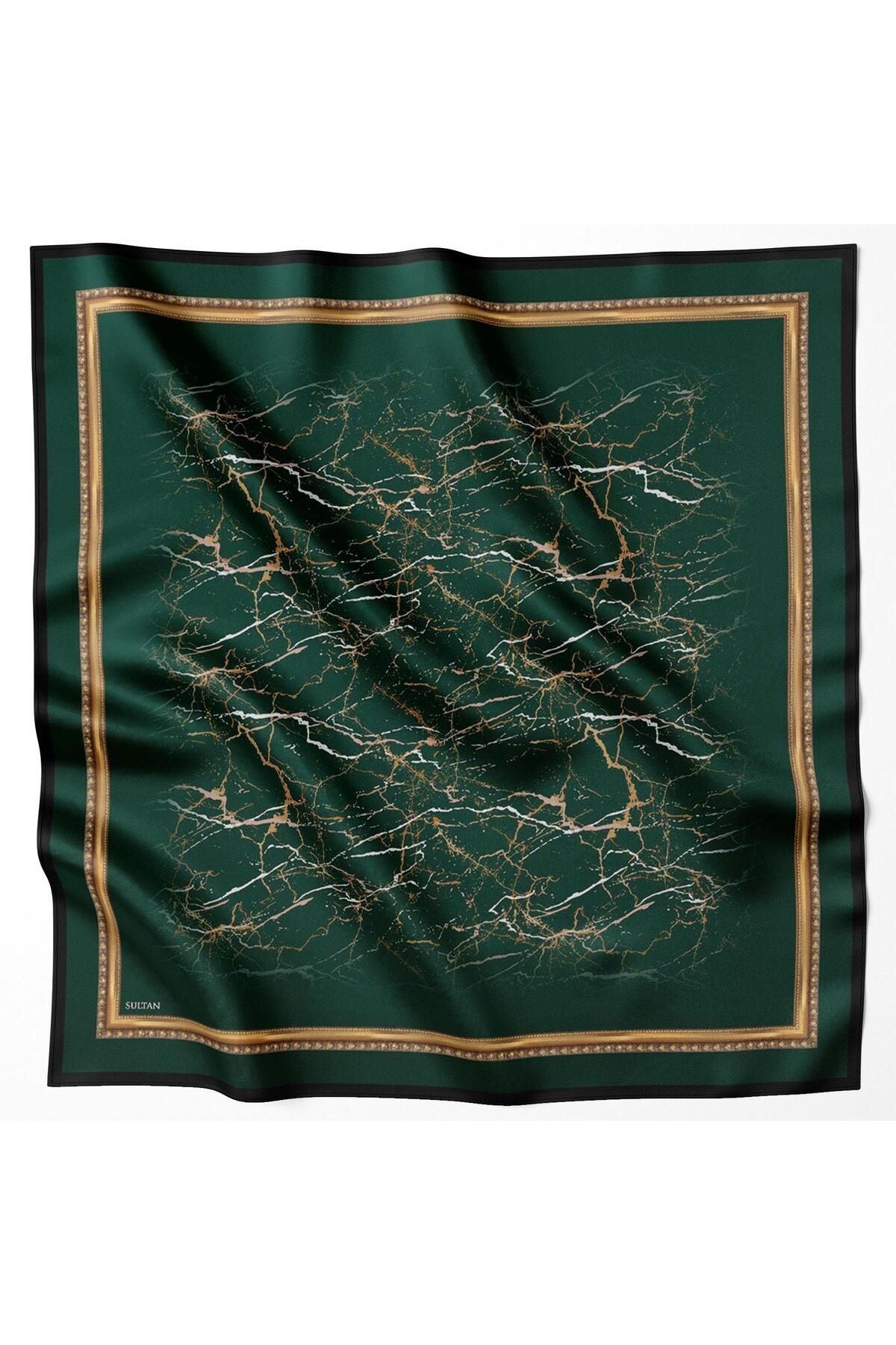 Sultan-Crystal Scarf with Marble Pattern - Ske1578-07 3