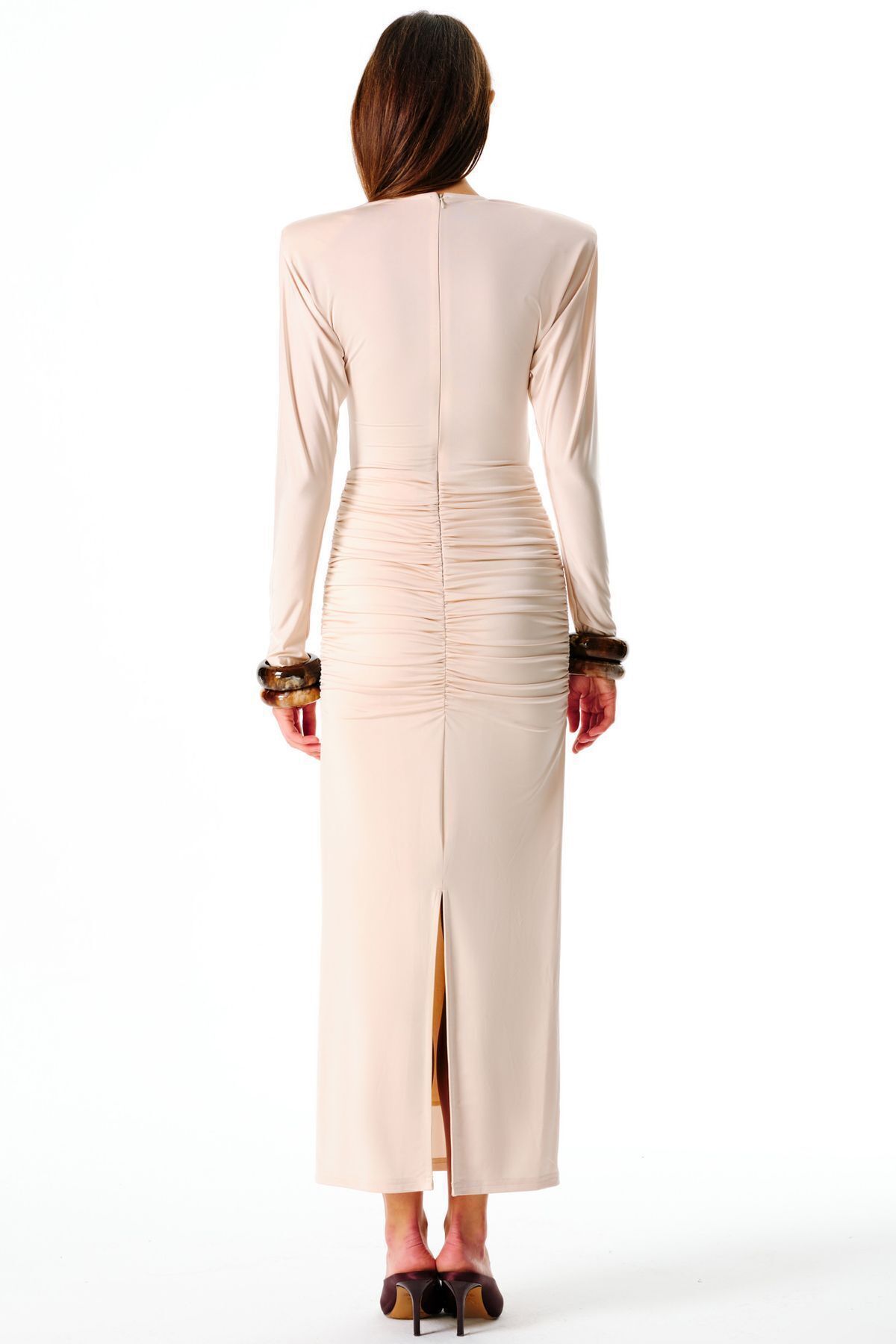 Love On Friday-Regina Long Evening Dress(Cream) 2