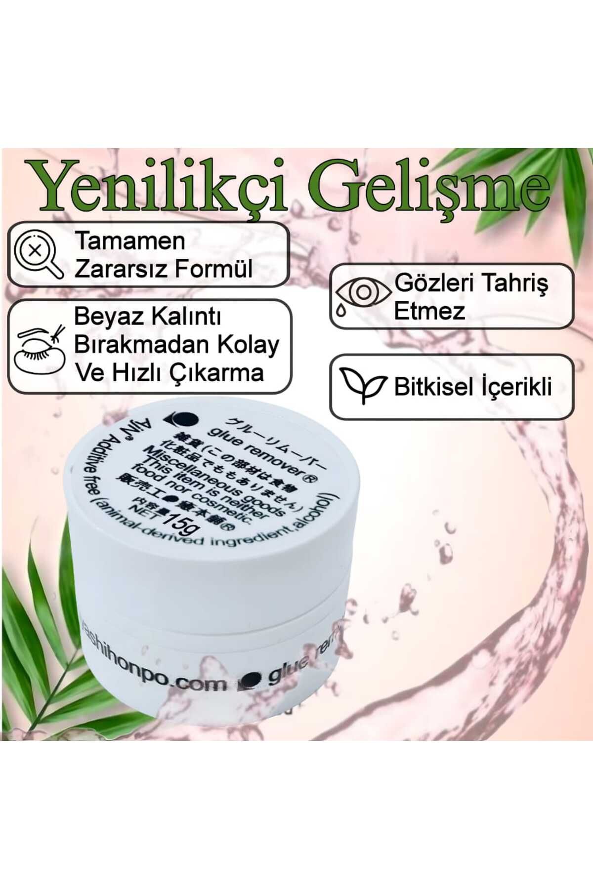 ECLAT Bitkisel Ipek Kirpik Çıkartma Kremi (remover) 8 Gr Japon Üretimi