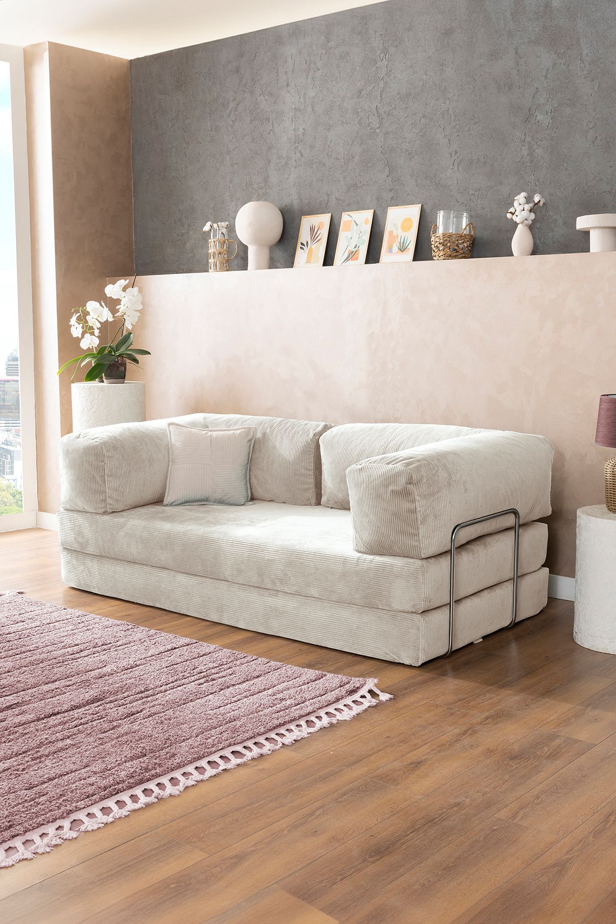 AKSviva Godila Çok Amaçlı Sofa Çift Kişilik Yatak Koltuk