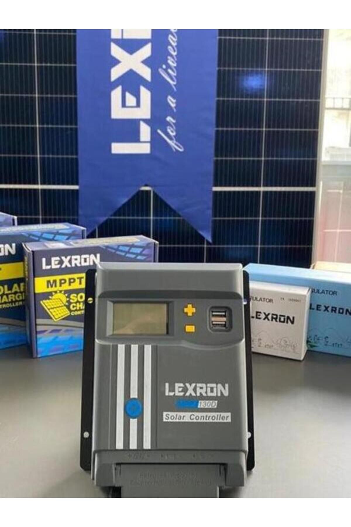 Lexron 30 Amper MPPT Şarj Kontrol Cihazı 12/24 Volt
