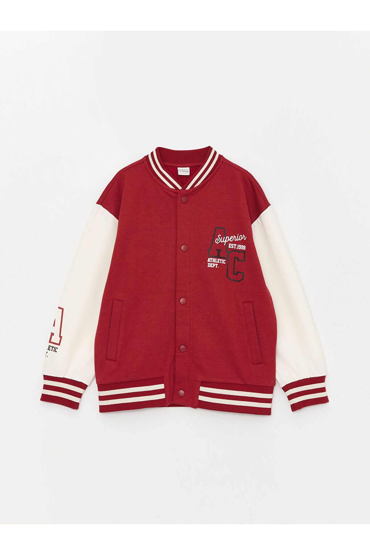 LC Waikiki-Lw - Printed Boys' College Jacket 1