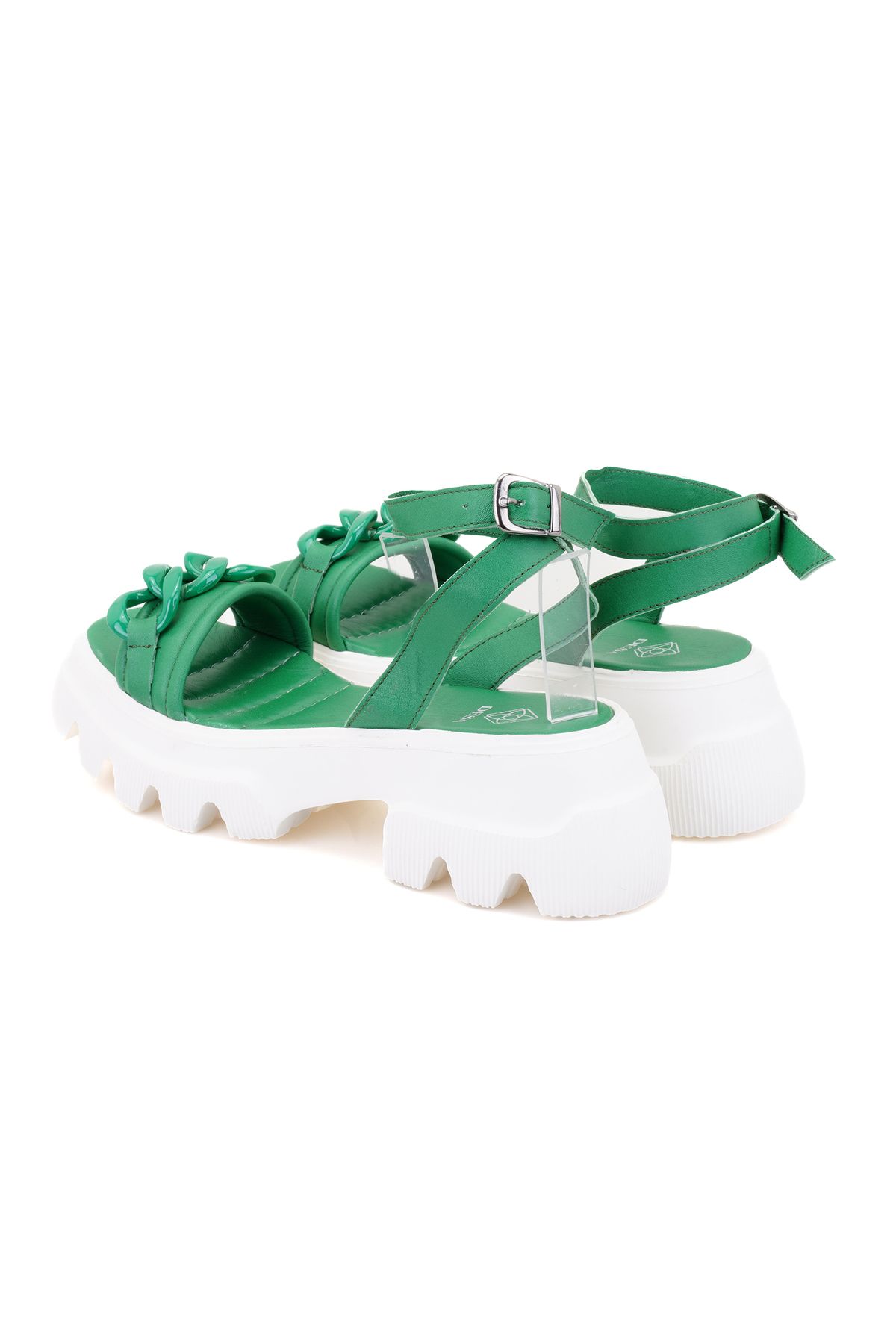 Desa-Sandale din piele pentru femei Andrae Green 5