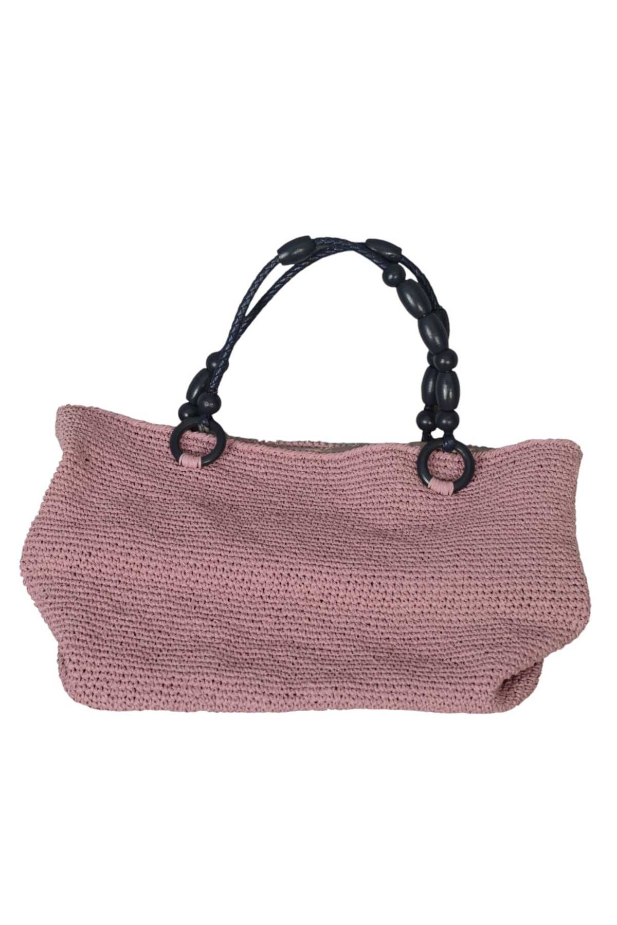 Hazem Tasarım-Macrame Knitted Bag |   Decorative Hand Knitted Bag 1