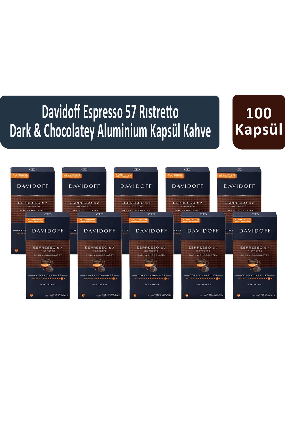 Tchibo Espresso 57 Ristretto Dark & Chocolatey Kapsül Kahve x 10 Adet