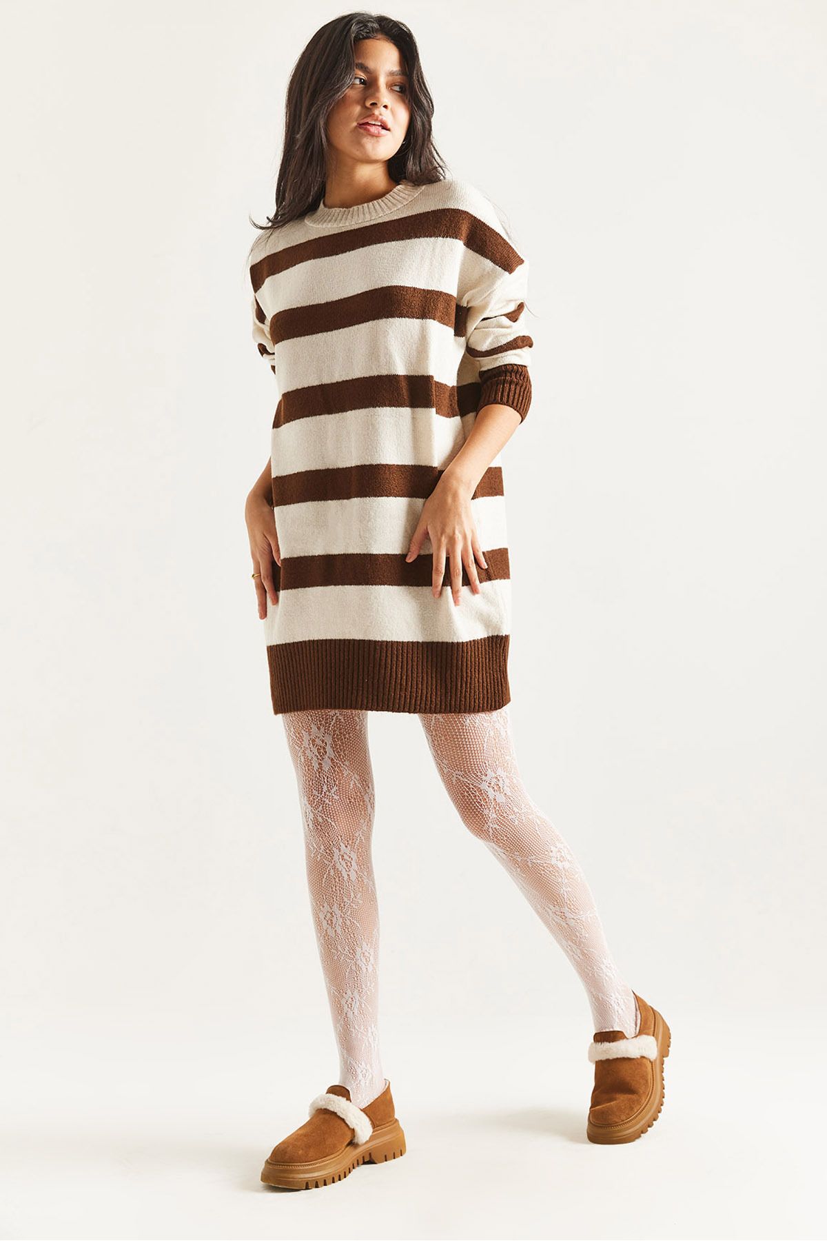 İKLİM LİFE-STRIPED KNIT TUNIC 3