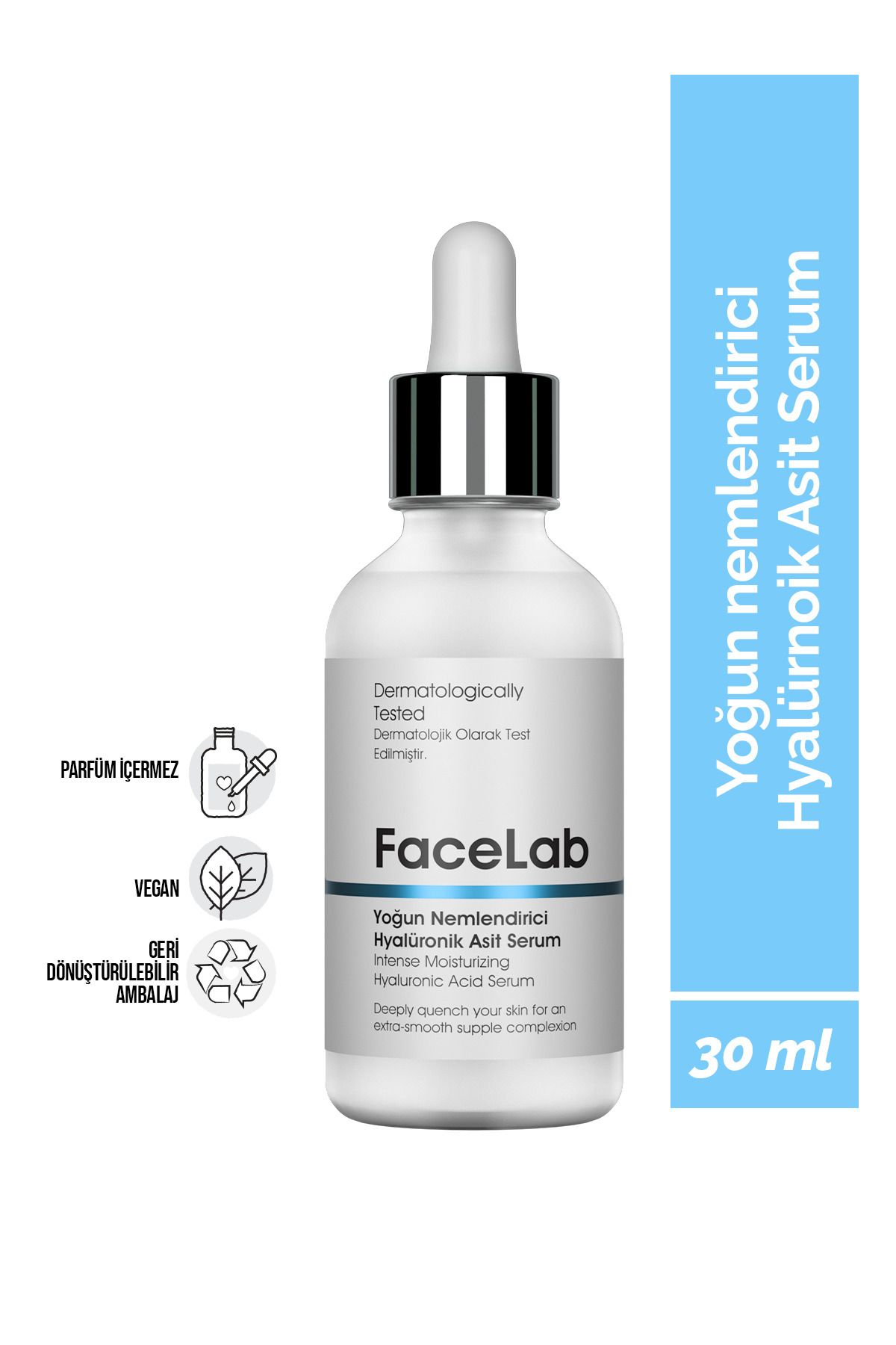 FaceLab Yoğun Nemlendirici Hyaluronik Asit Serum 30 ml