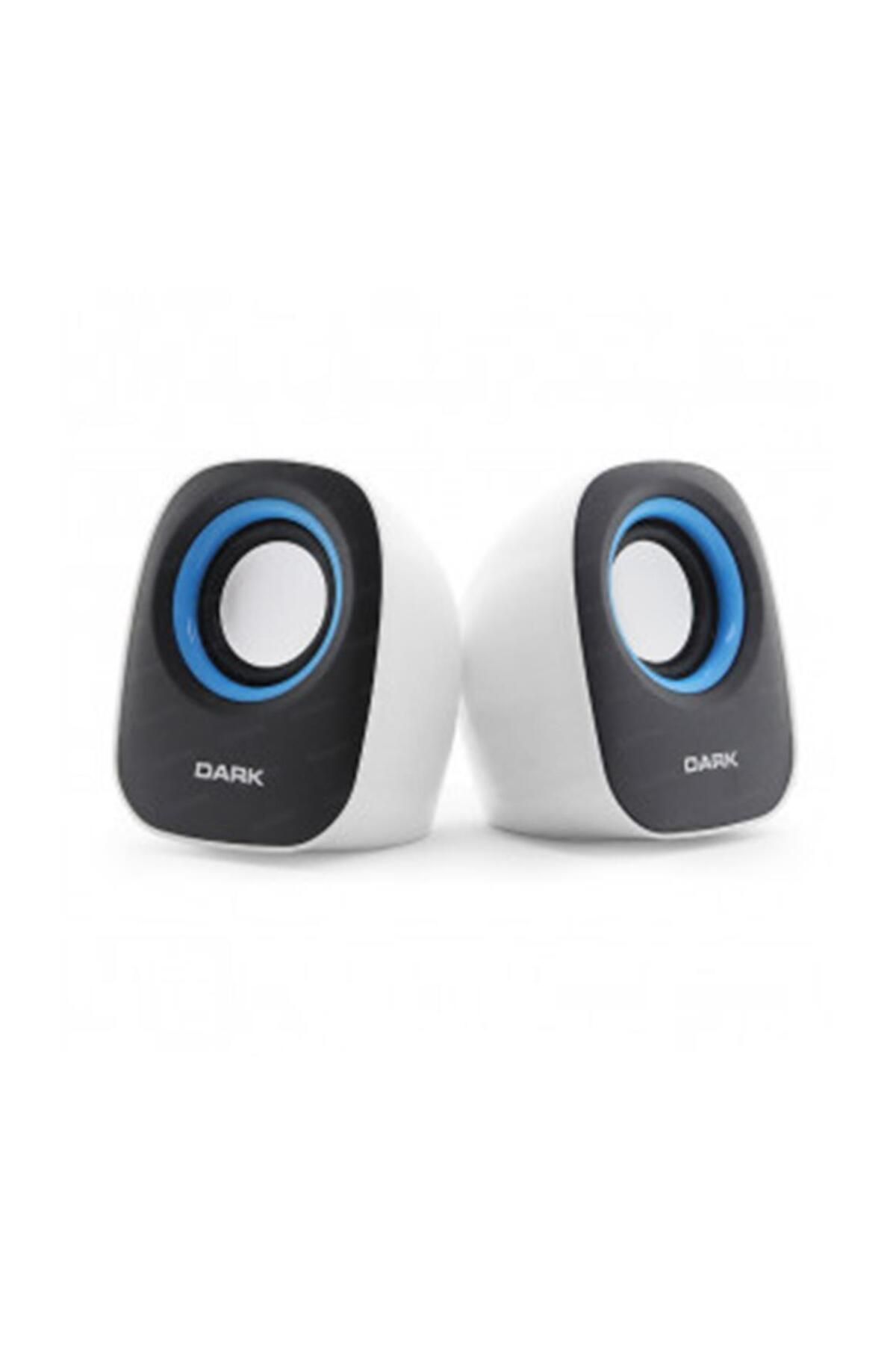 Vobotek Teknoloji Dark DK-AC-SP100 Beyaz 1+1 Multimedia USB Speaker