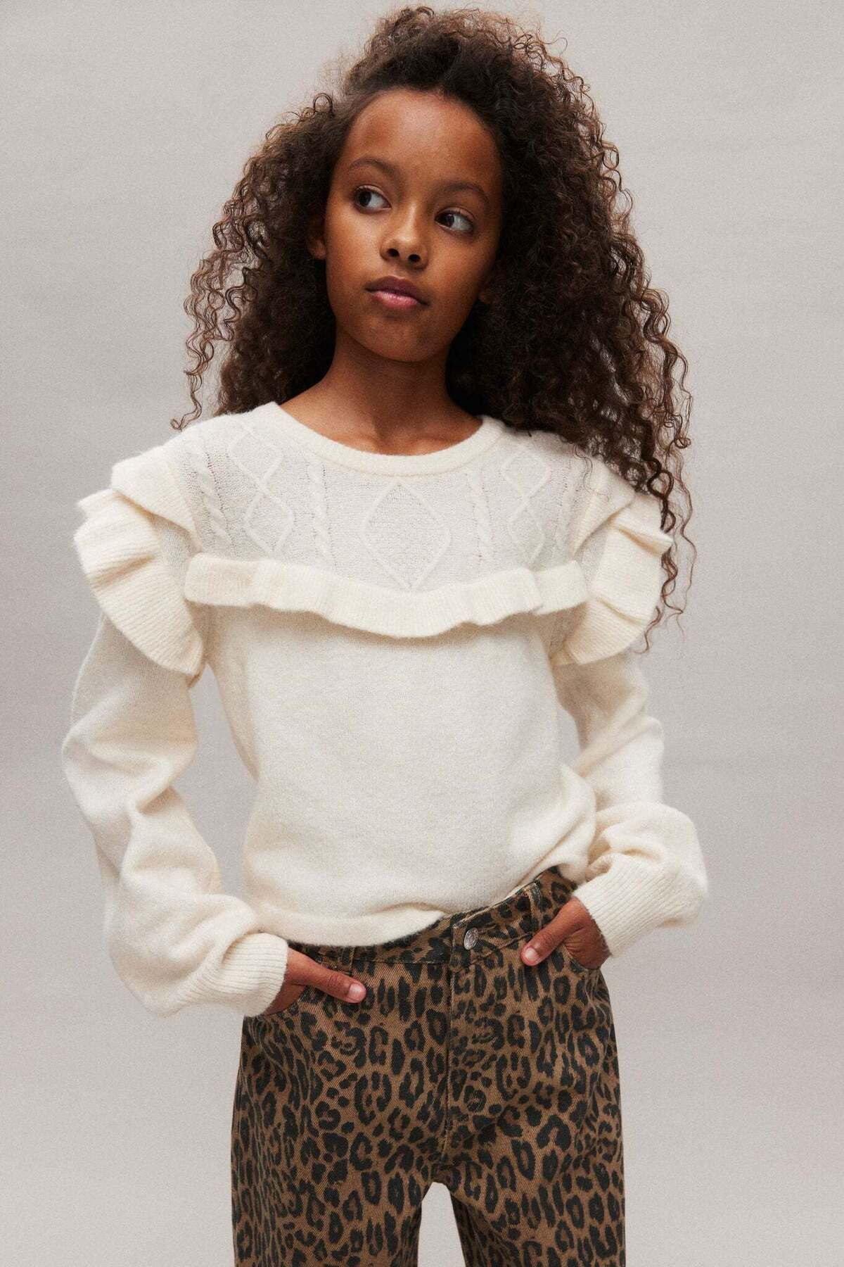 H&M-سترة مزينة بالكشكشة 3
