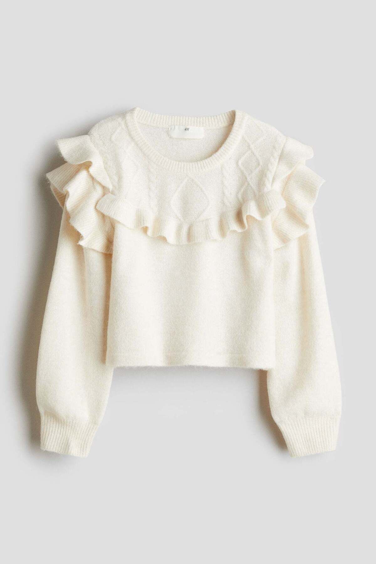 H&M-سترة مزينة بالكشكشة 5