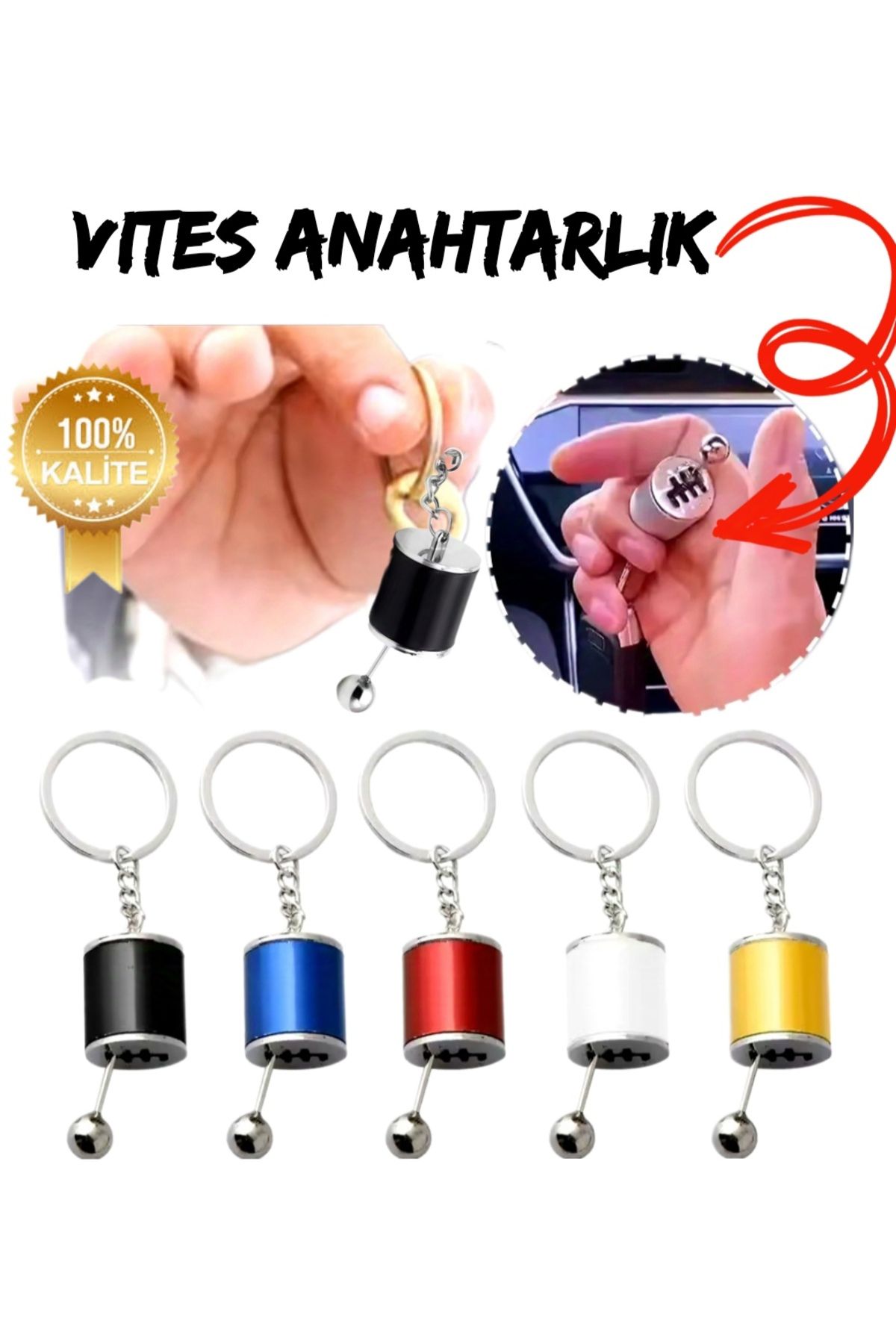 Pix Art On-Shift Keychain Sliding Gear Shift Crossing the Best Quality Is All Steel 1