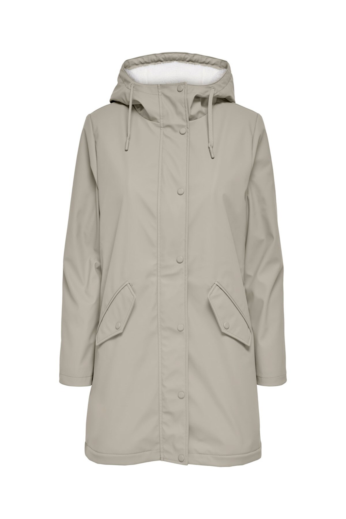 ONLY 15206116-Fw Onlsally Raıncoat Otw Noos Kadın Yağmurluk Kaban görsel 2