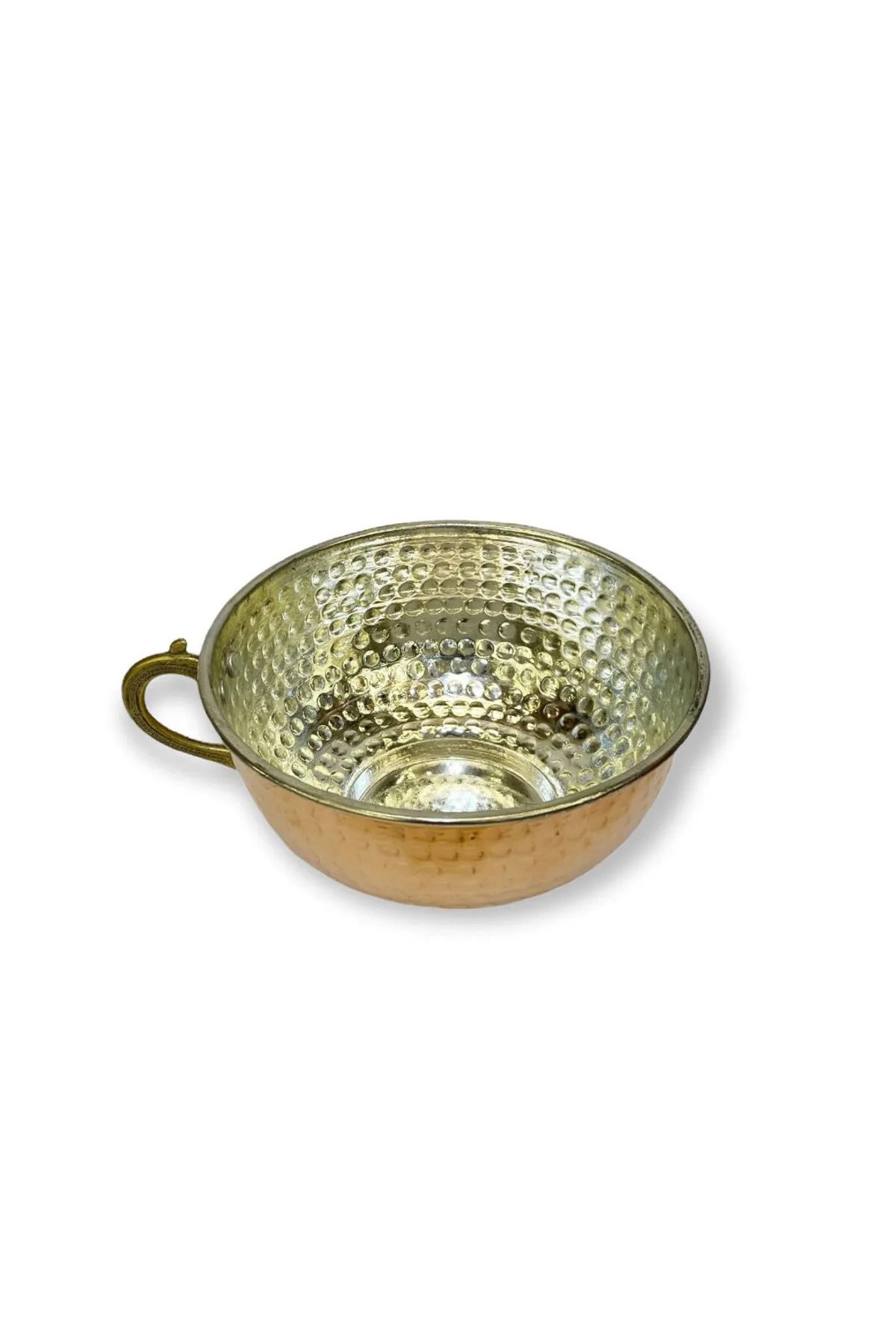 CocoVia-Handcrafted Copper Buttermilk Cup Bowl with Tattoo 2