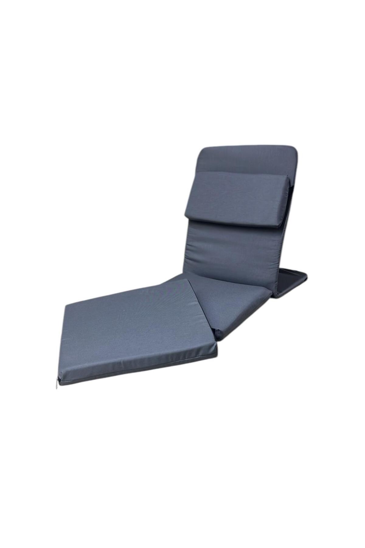 Backjack Meditation Chair with Detachable Double Cushion Additional Cushioned Supported Floor Cushion