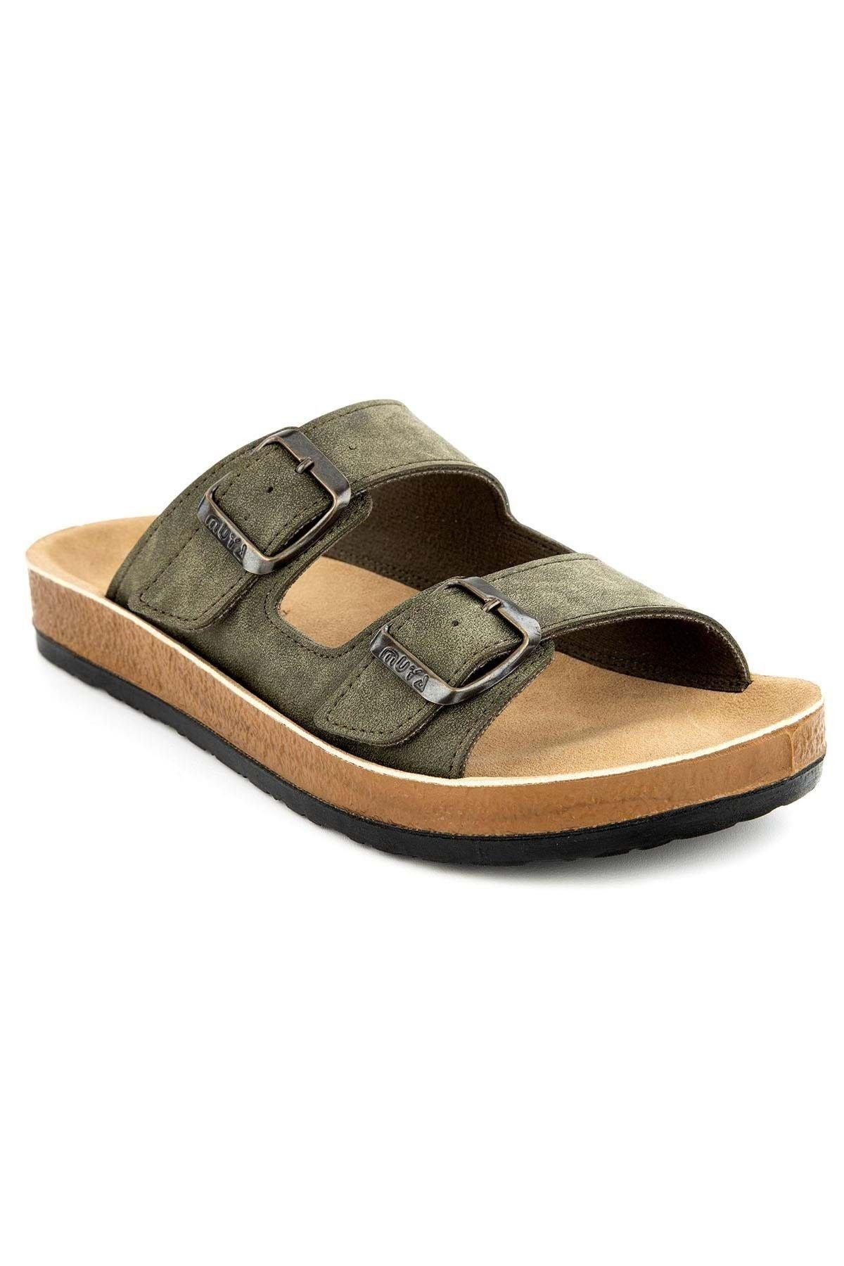 Muya-Unisex anatomické šľapky Yuna - Khaki 2