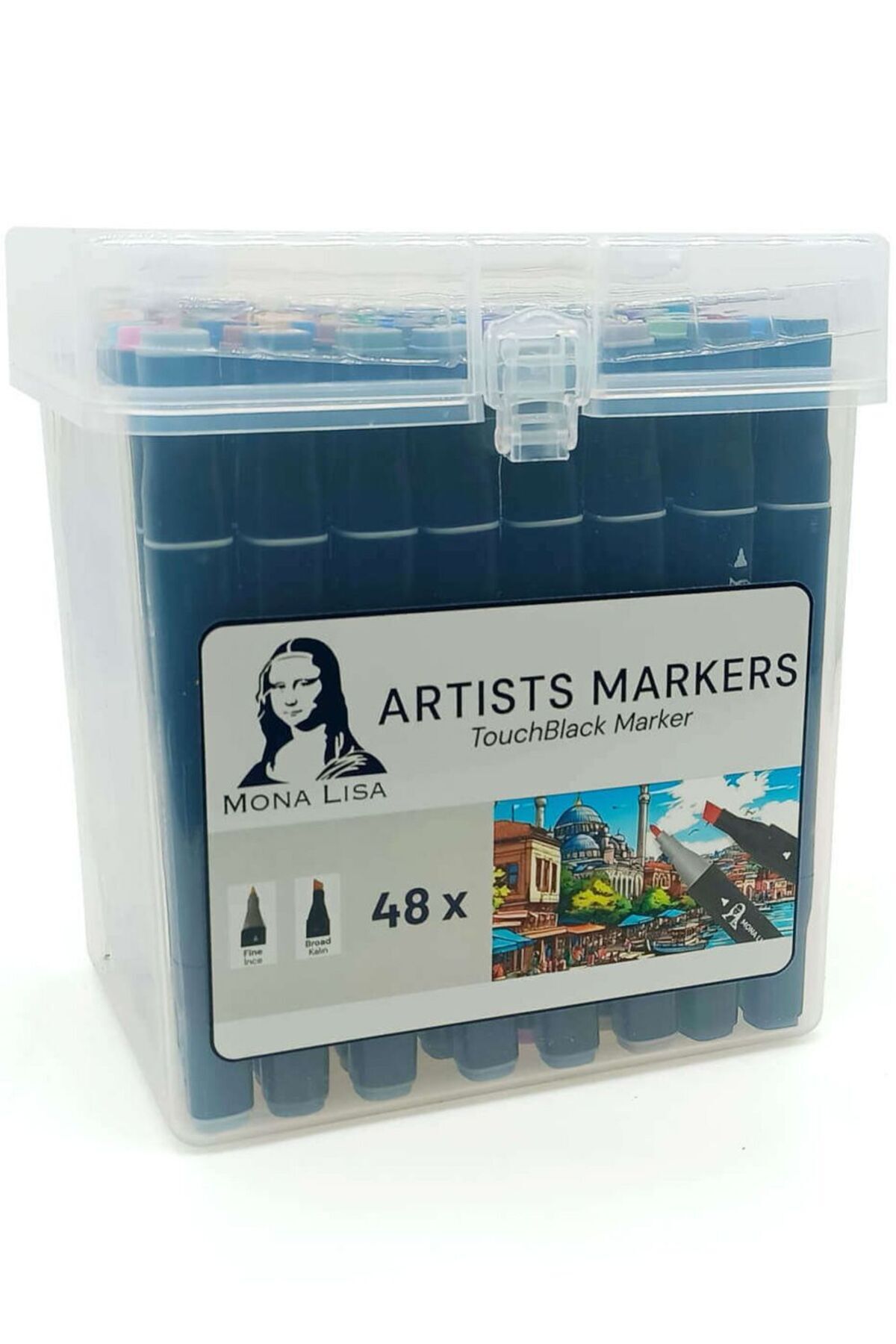 Genel Markalar Mona Lisa TouchBlack Marker 48 Renk - Fiyatı, Yorumları
