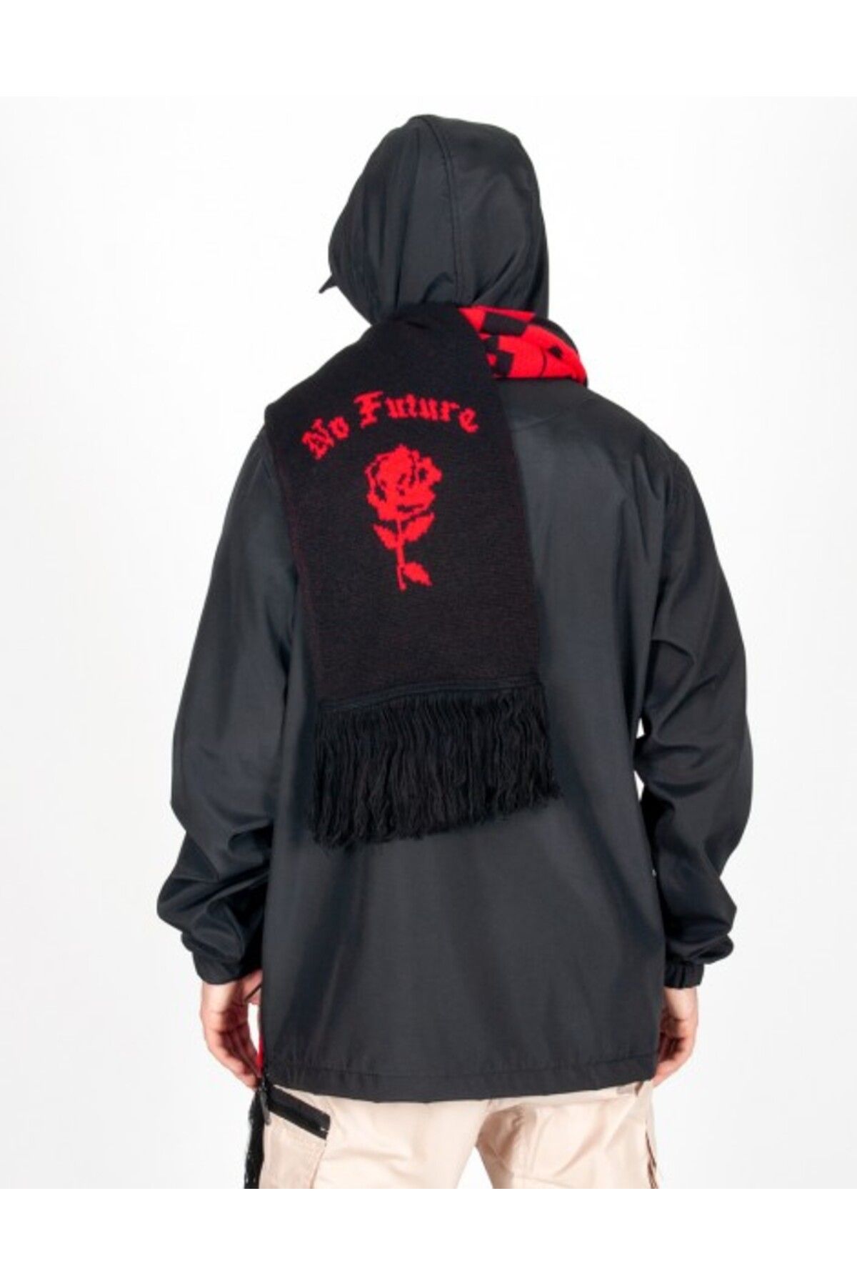 No Future-Nf0177Sykz Double Sided Scarf 3