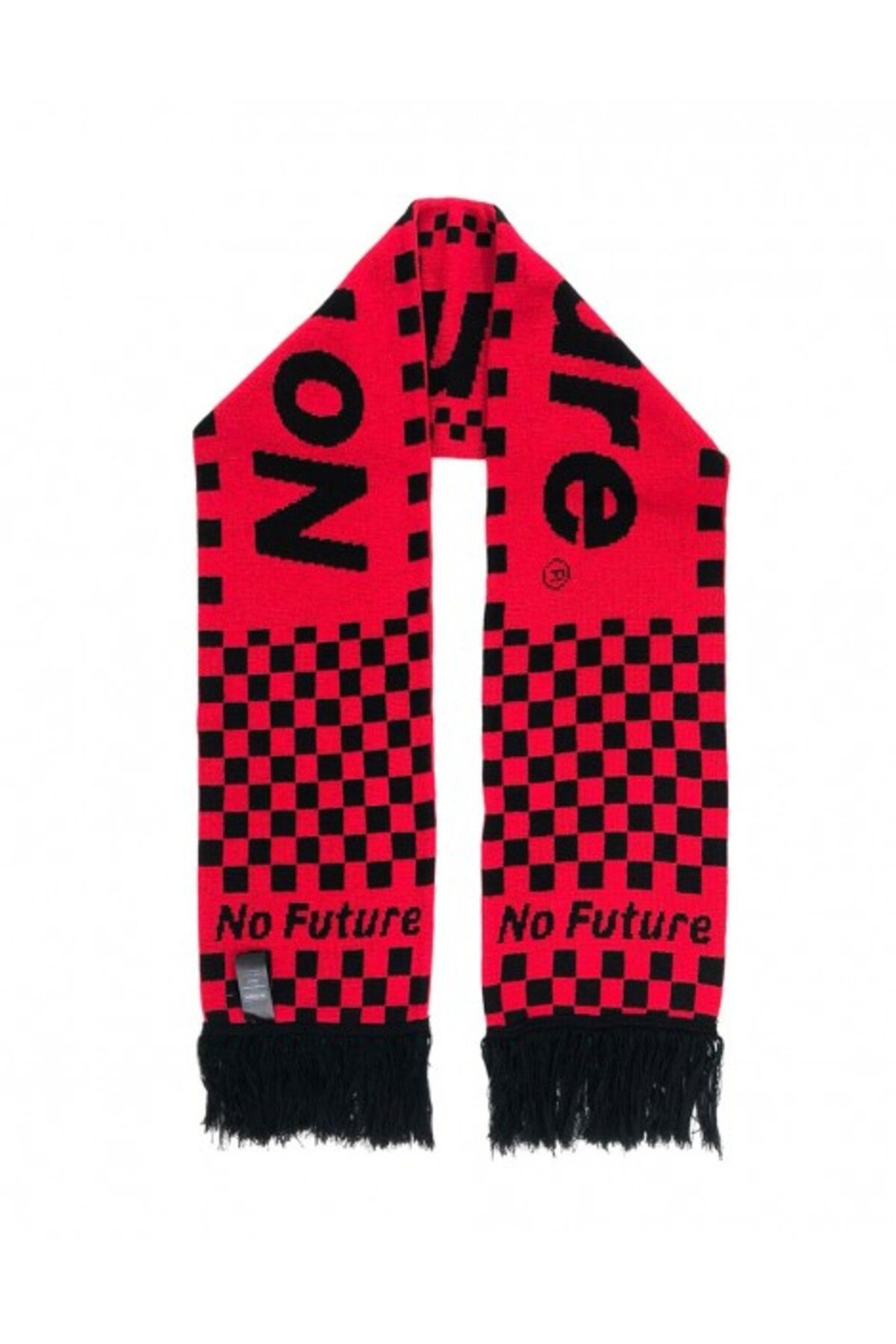 No Future-Double Sided Sad Boy Scarf - Nf0178Kzsy 5