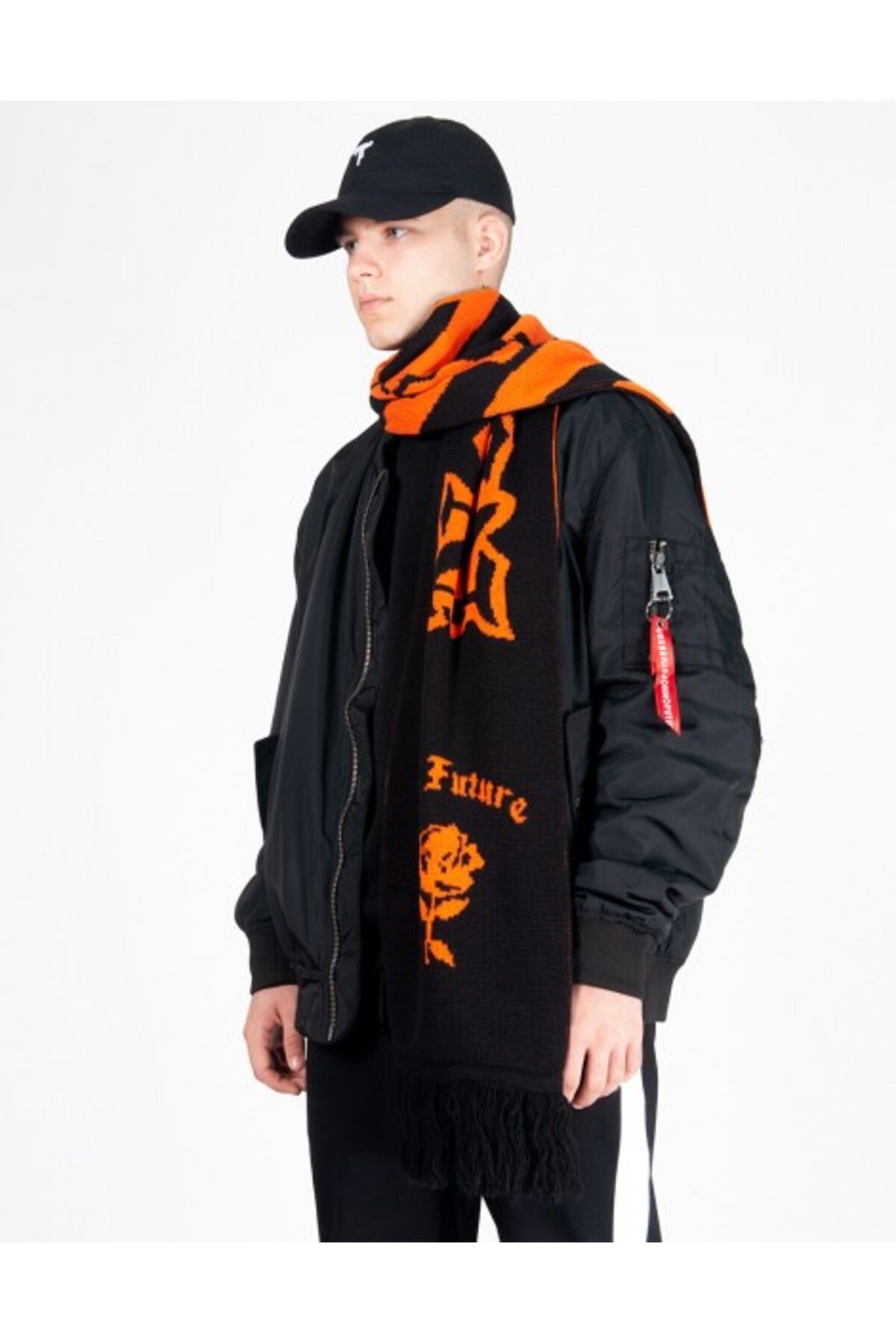 No Future-Double Sided Scarf - Nf0177Sytr Model 2