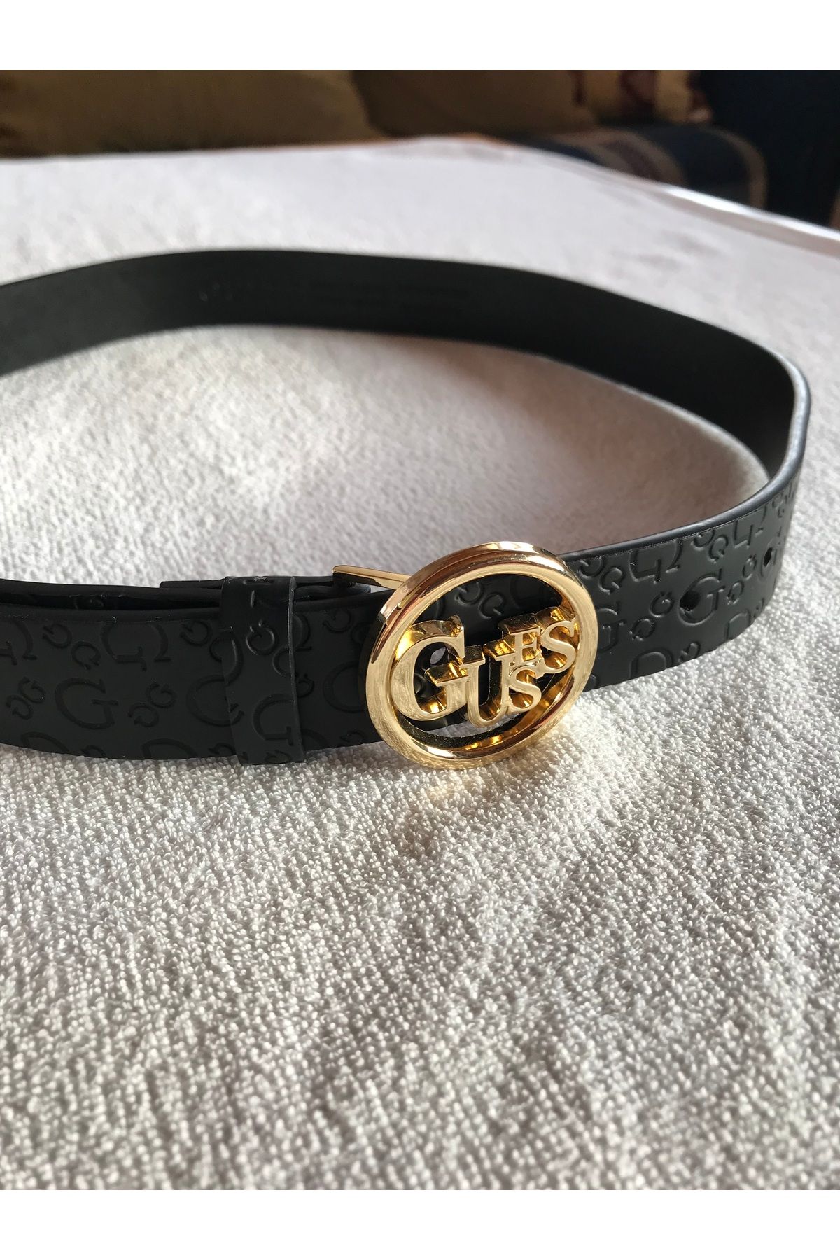 Guess-Dudley Note Women &Apos; S Belts - Bwu262P5330 Black 7