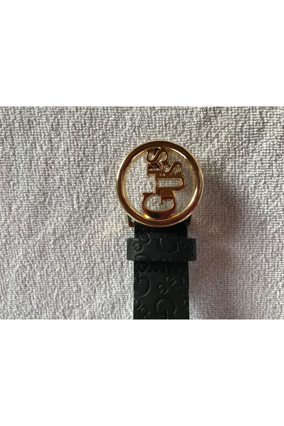 Guess-Dudley Note Women &Apos; S Belts - Bwu262P5330 Black 6