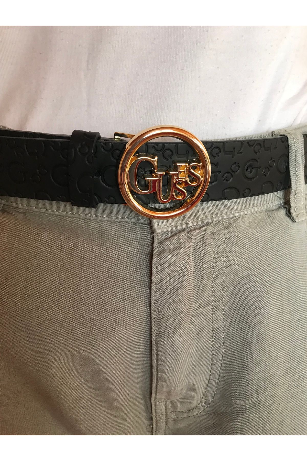 Guess-Dudley Note Women &Apos; S Belts - Bwu262P5330 Black 3
