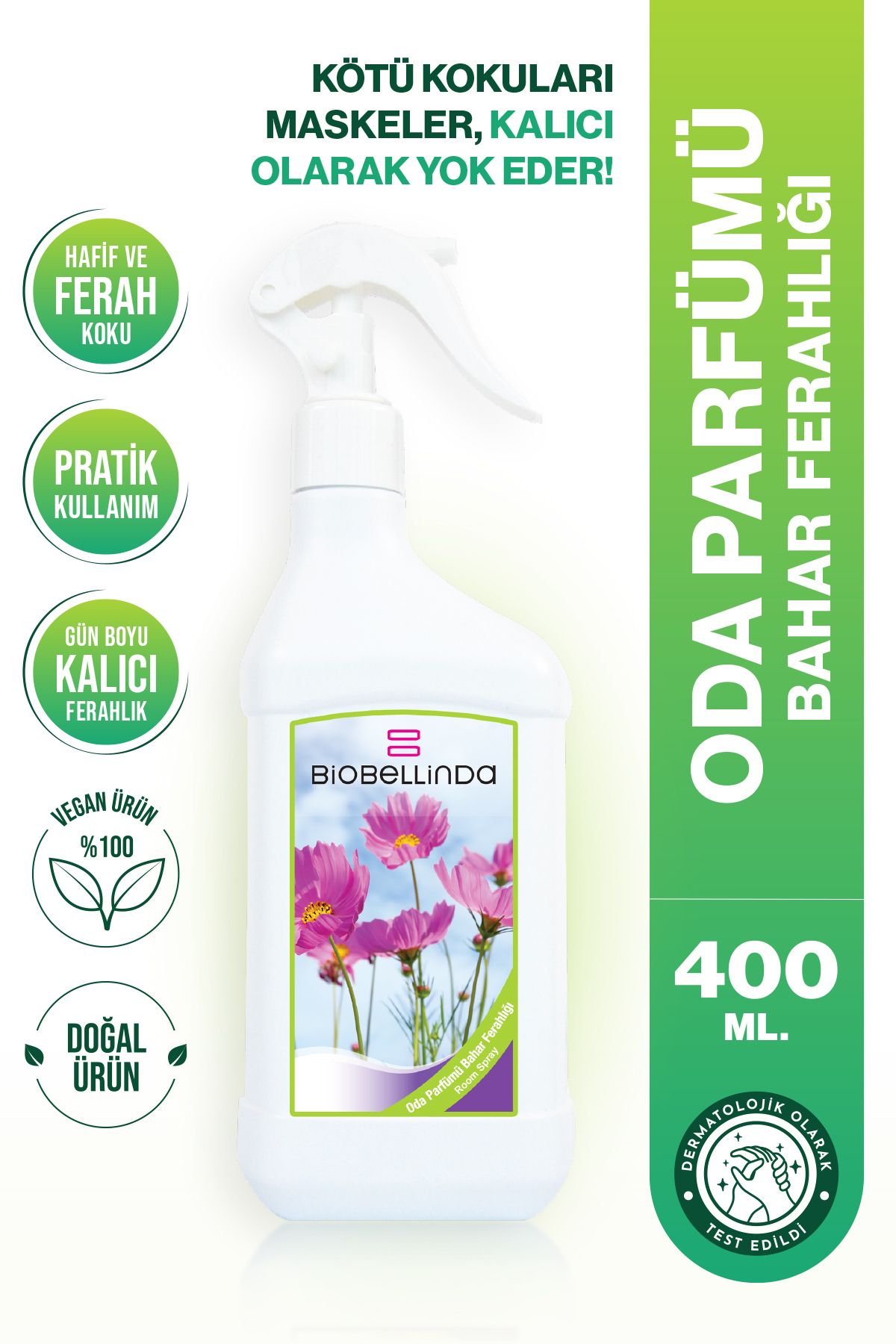 BioBellinda Oda Parfümü Bahar Ferahlığı 400 ml