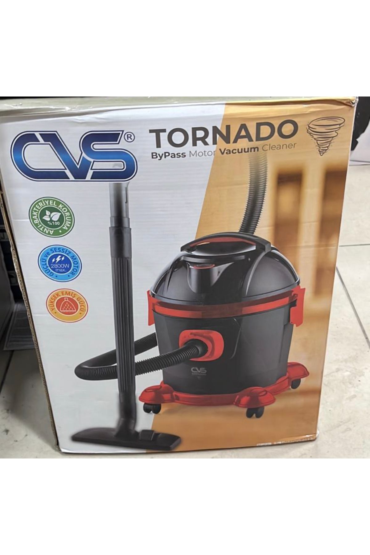 HOME CVS Dn 4700 Tornado Elektrikli Süpürge - 4