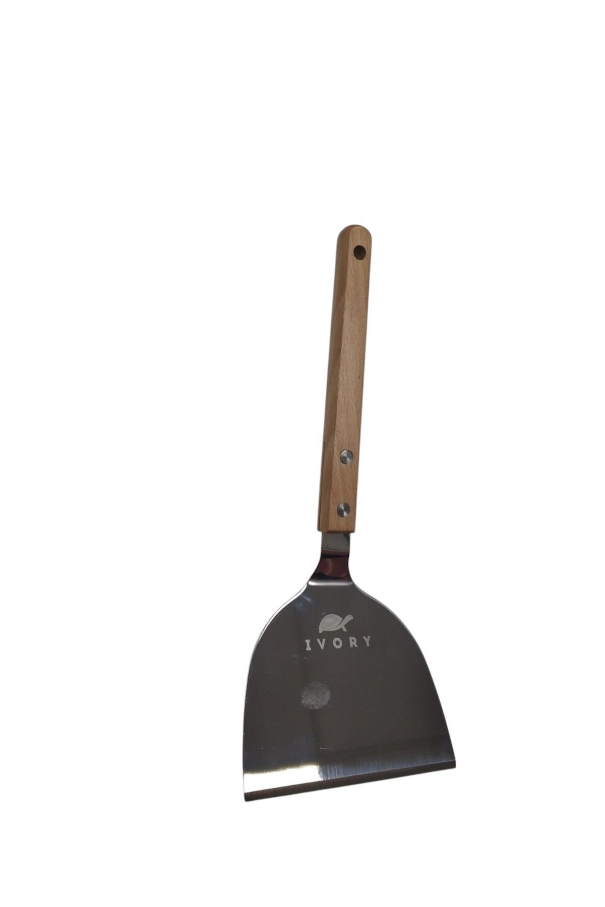 cephome güvenilir alışverişin adresi Kaliteli Çelik Bambu Saplı Large Pasta Spatulası-Tatlı Spatulası
