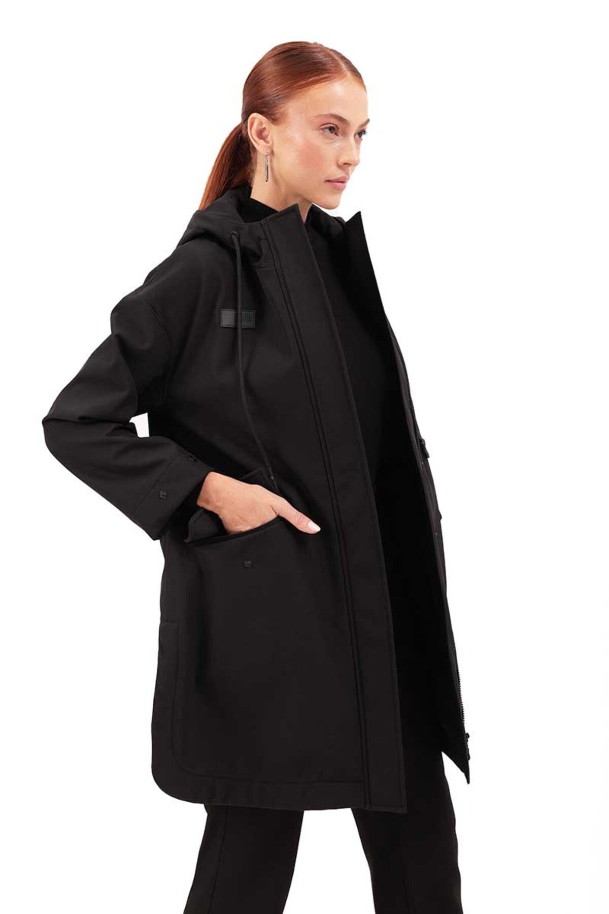 Aker-Hooded SoftShell Coat 5