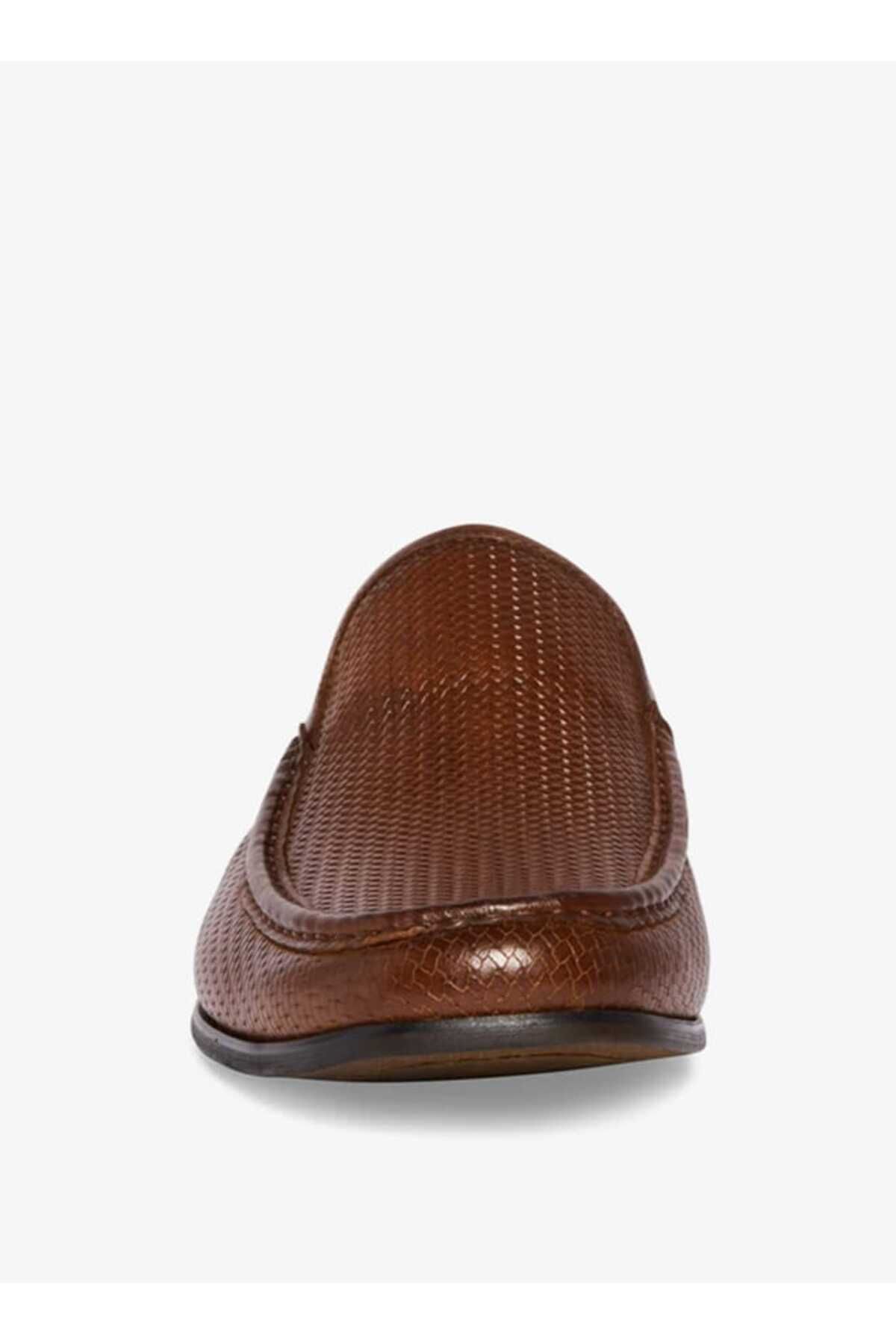 Steve Madden-Men's Textured Slip-On Loafers 4