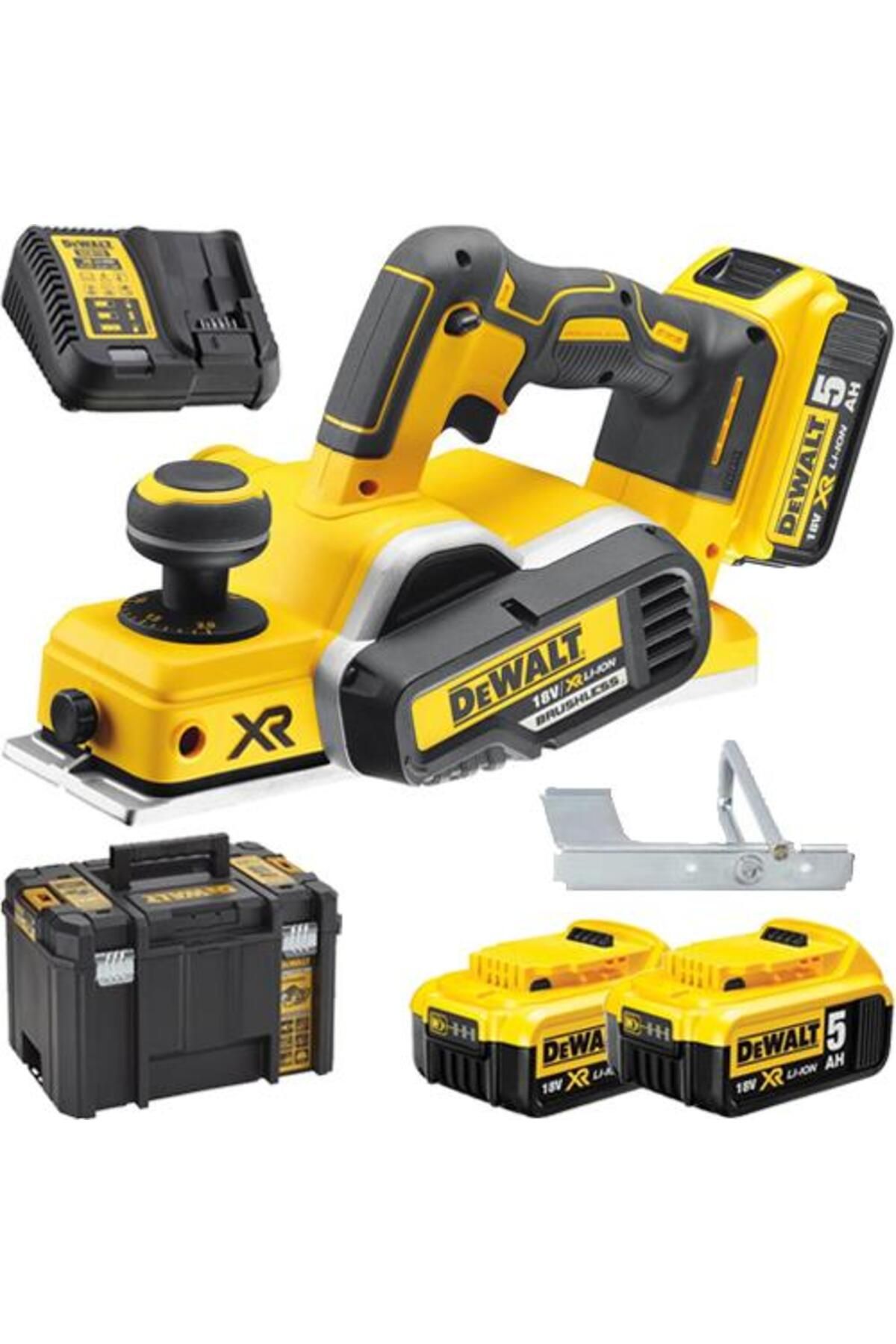 Dewalt Dcp580p2-qw 18volt / 5.0ah Li-ıon Çift Akülü Profesyonel Planya